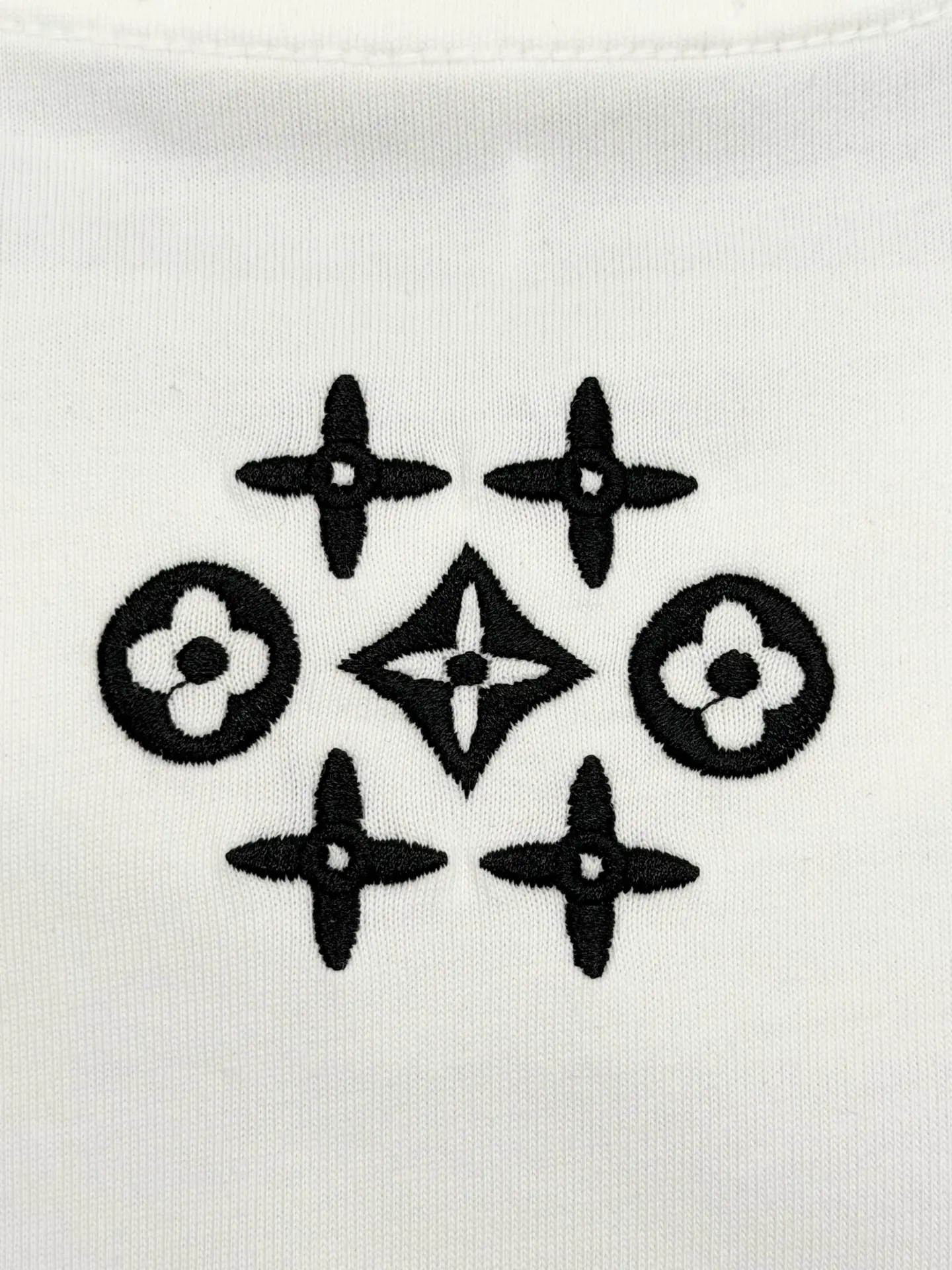 Embroidered Logo Cotton T-Shirt D13513780 — view 7
