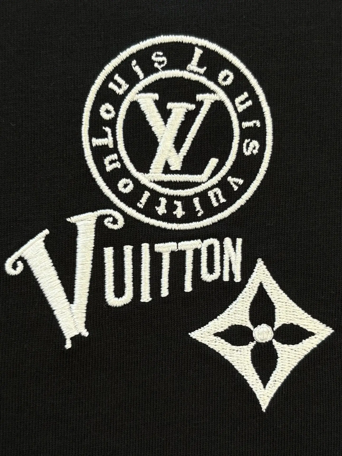 Embroidered Logo Oversized Cotton T-Shirt D13513765 — view 4