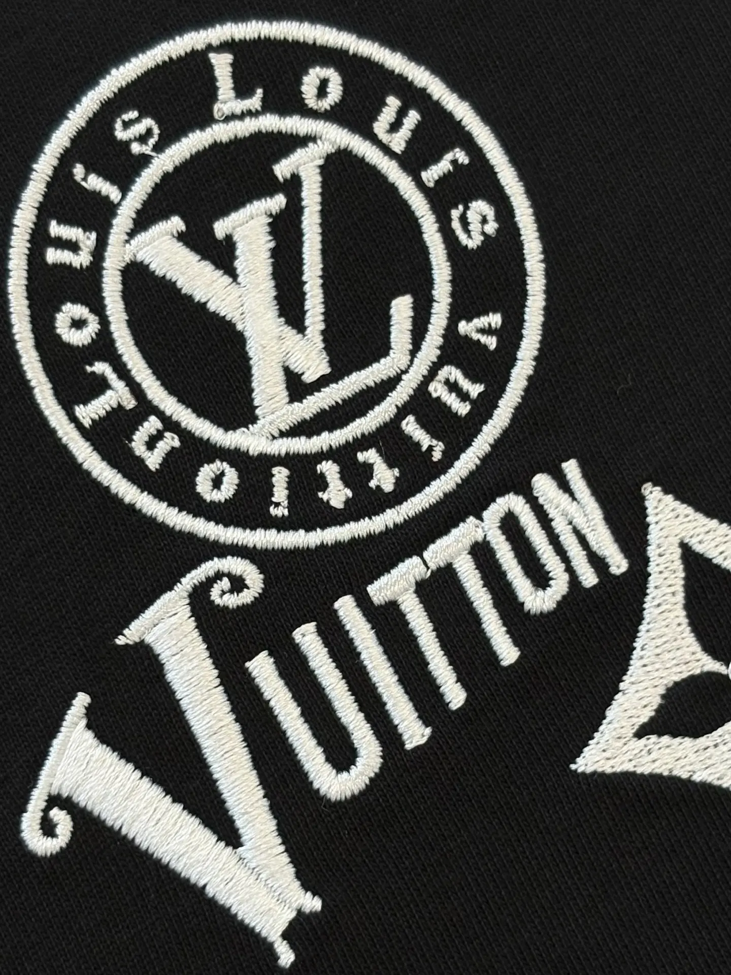 Embroidered Logo Oversized Cotton T-Shirt D13513765 — view 5