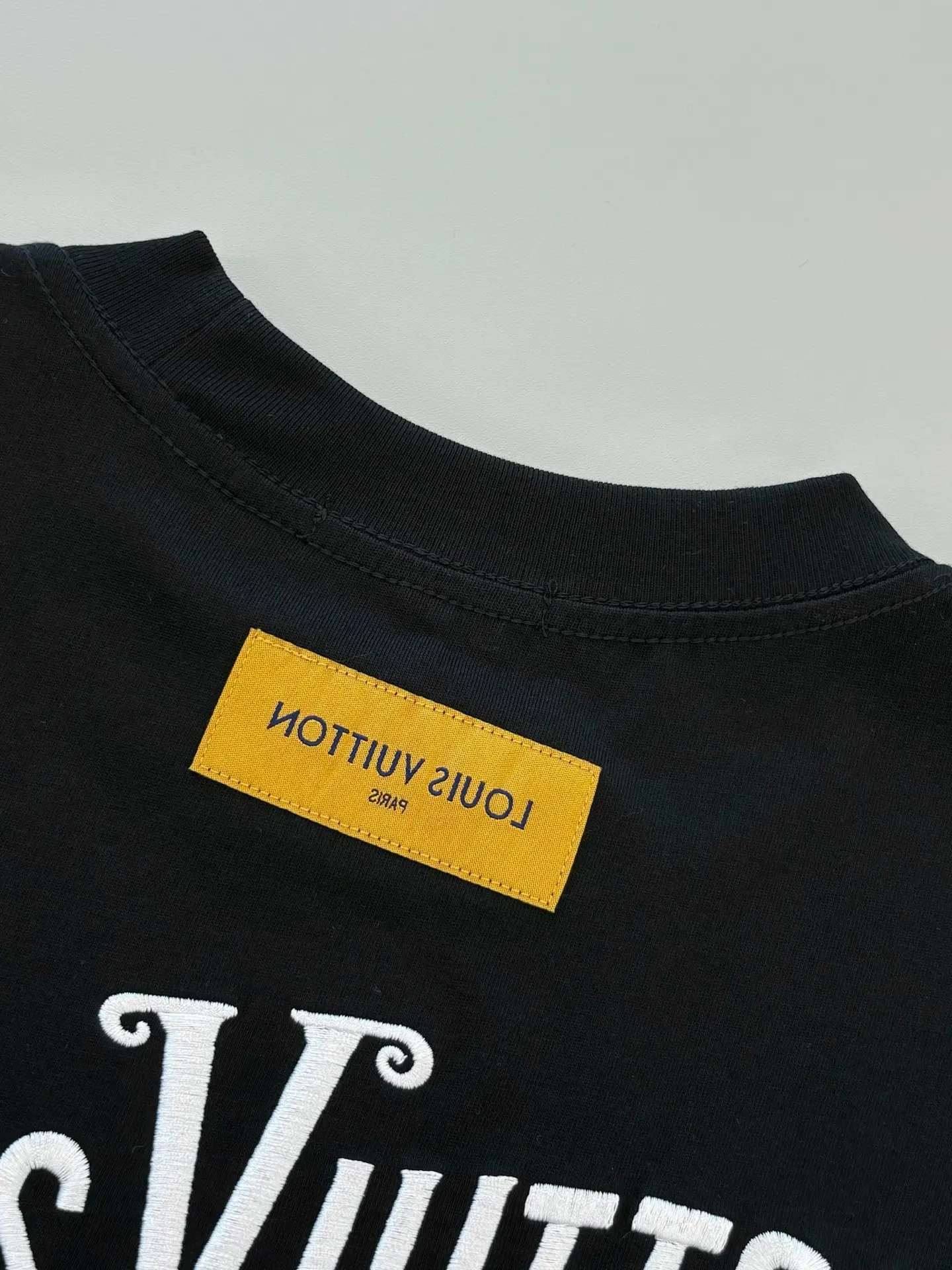 Embroidered Logo Oversized Cotton T-Shirt D13513765 — view 7
