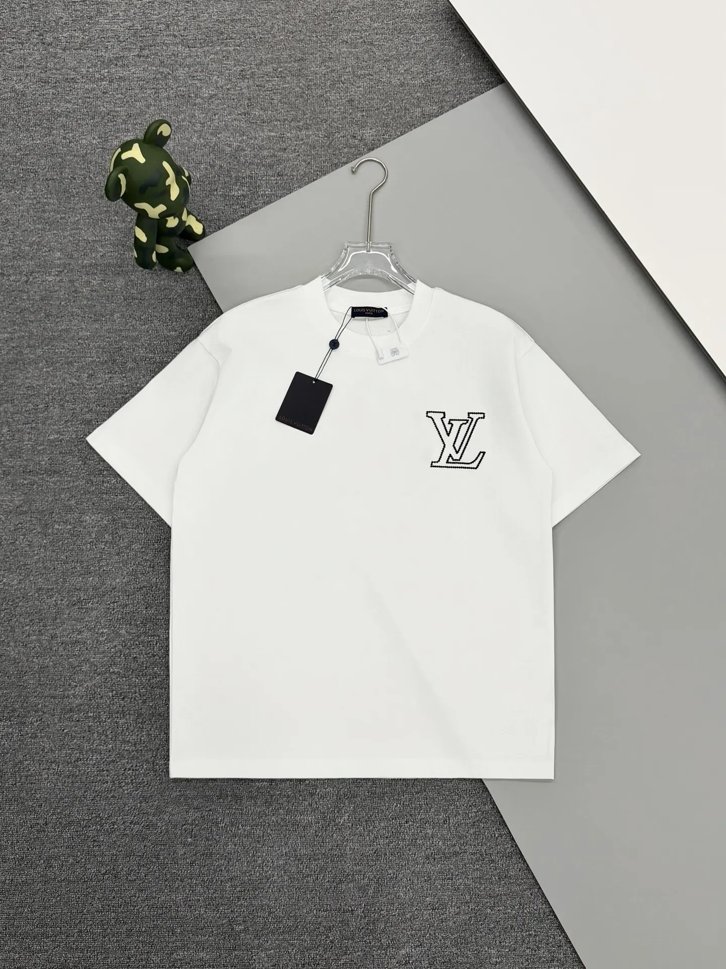 Embroidered Logo Cotton T-Shirt D13513758
