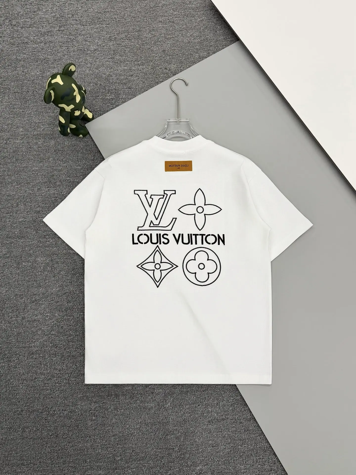 Embroidered Logo Cotton T-Shirt D13513758 — view 2