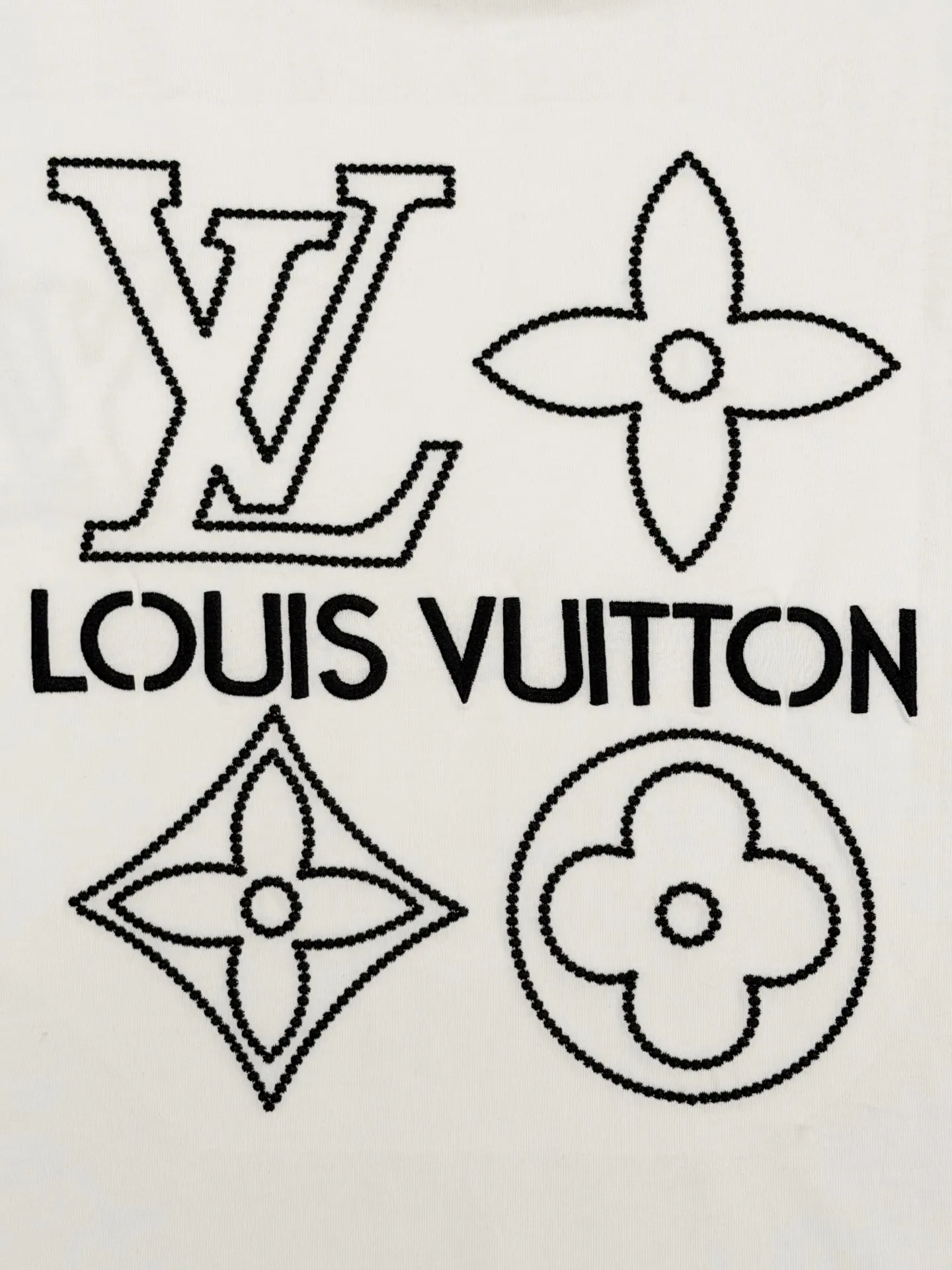 Embroidered Logo Cotton T-Shirt D13513758 — view 7