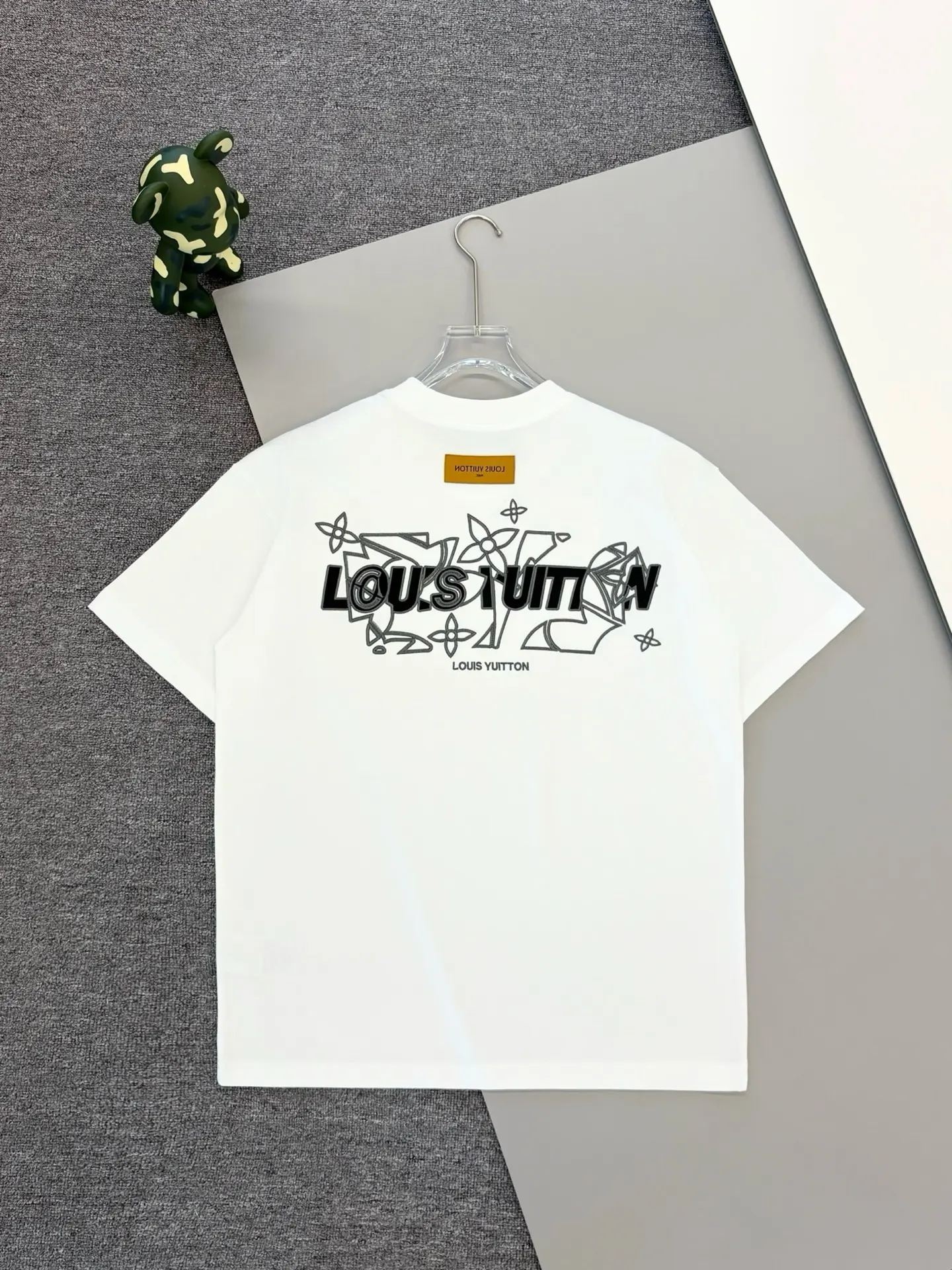 Embroidered Logo Cotton T-Shirt D13513760 — view 2