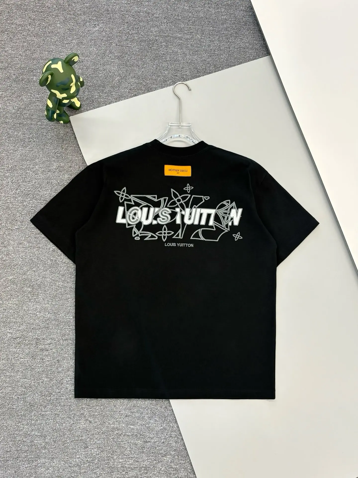 Embroidered Logo Cotton T-Shirt D13513761 — view 2