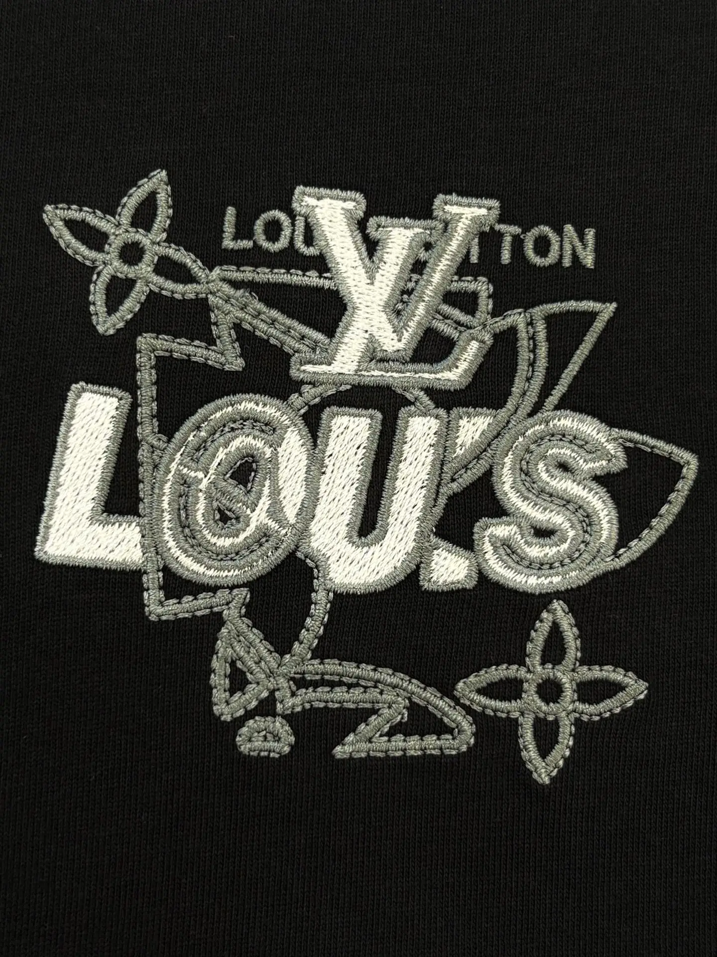 Embroidered Logo Cotton T-Shirt D13513761 — view 4
