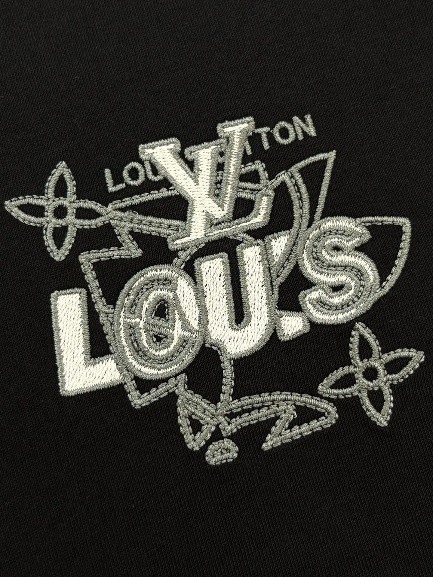 Embroidered Logo Cotton T-Shirt D13513761 — view 5