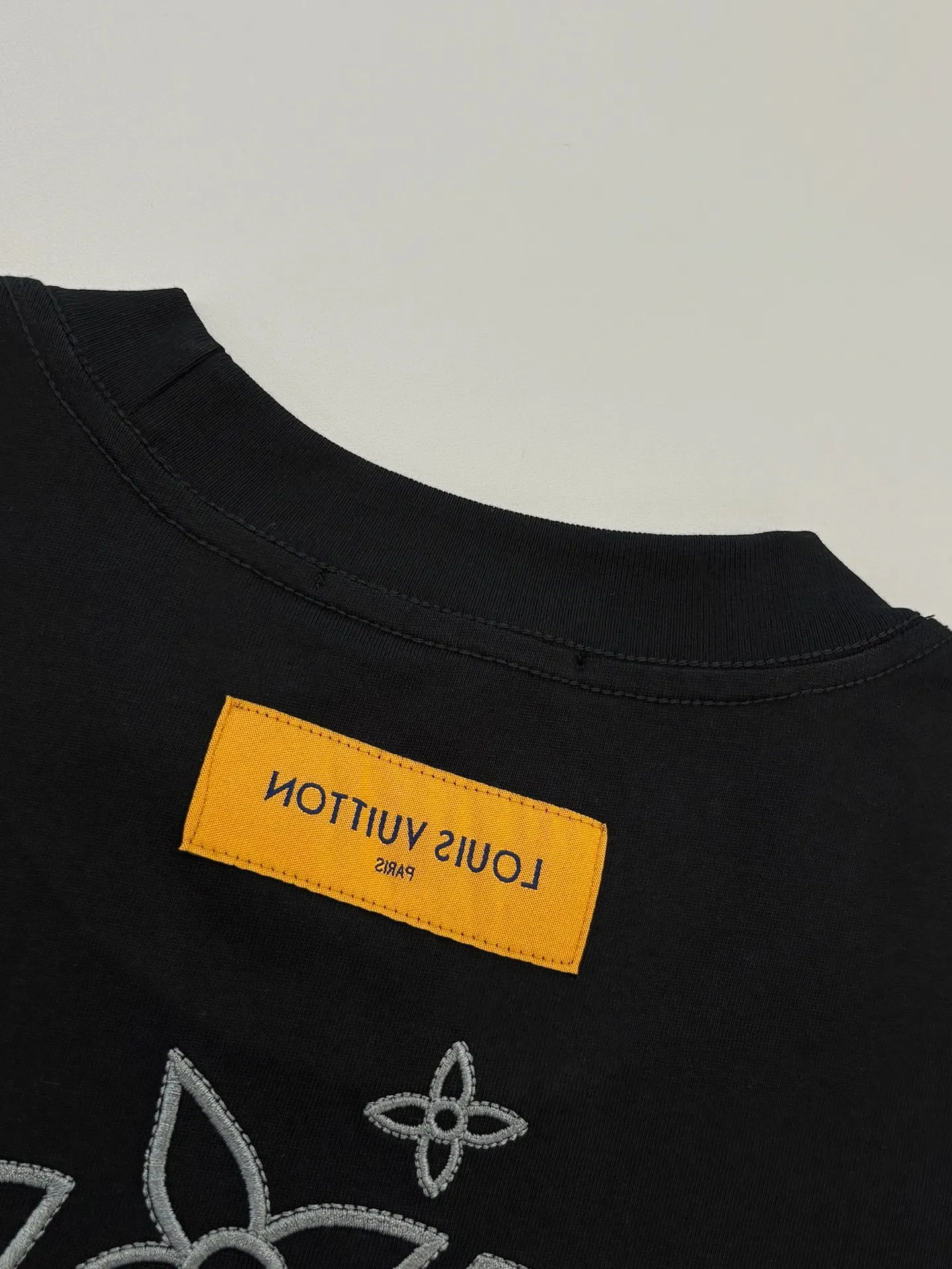 Embroidered Logo Cotton T-Shirt D13513761 — view 7