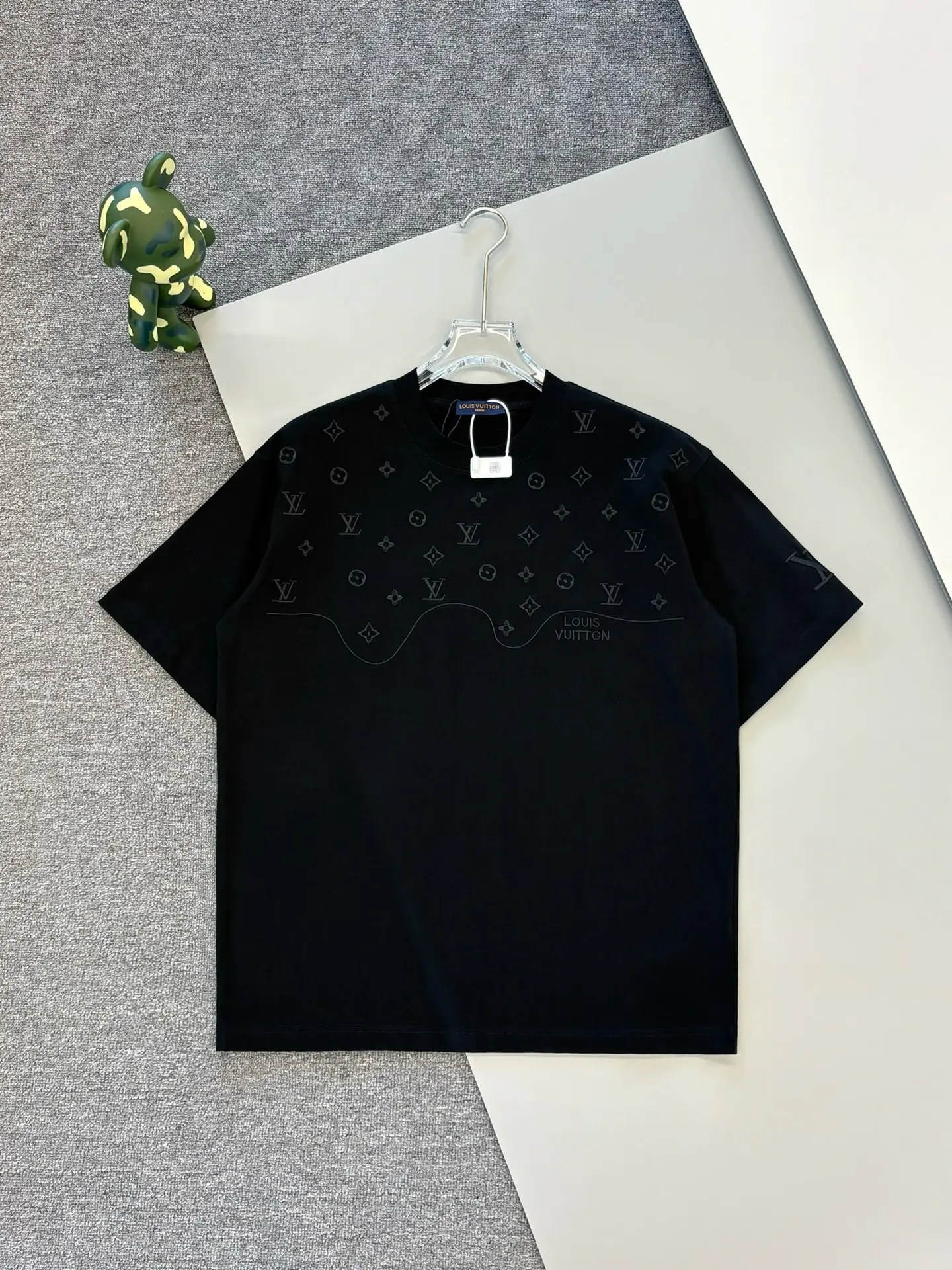 Monogram Embroidered Cotton T-Shirt D13513492
