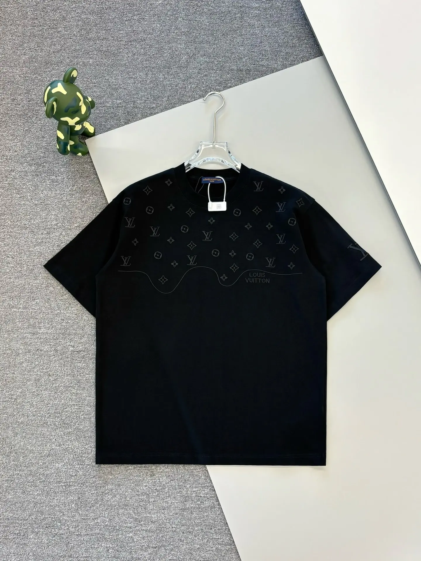 Monogram Embroidered Cotton T-Shirt D13513492