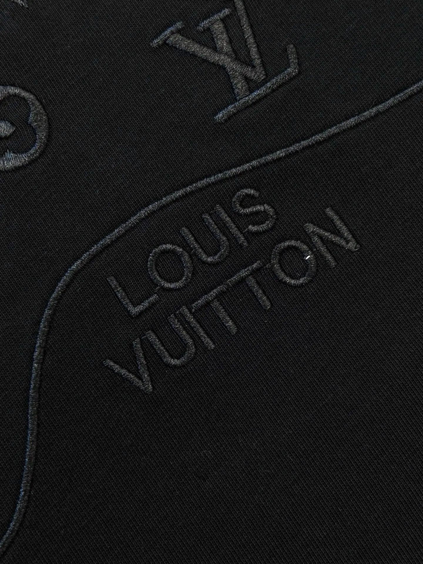 Monogram Embroidered Cotton T-Shirt D13513492 — view 4