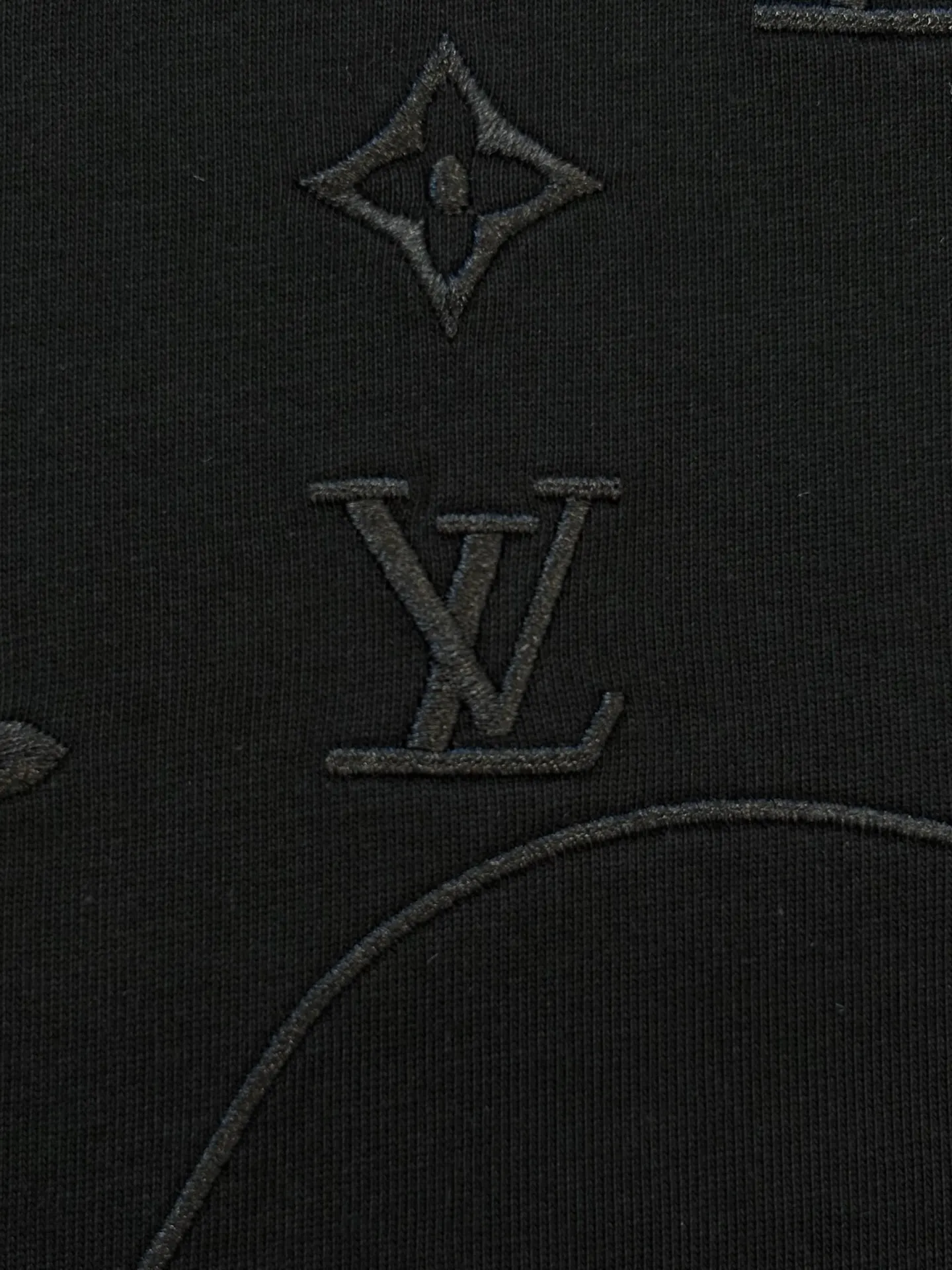 Monogram Embroidered Cotton T-Shirt D13513492 — view 5