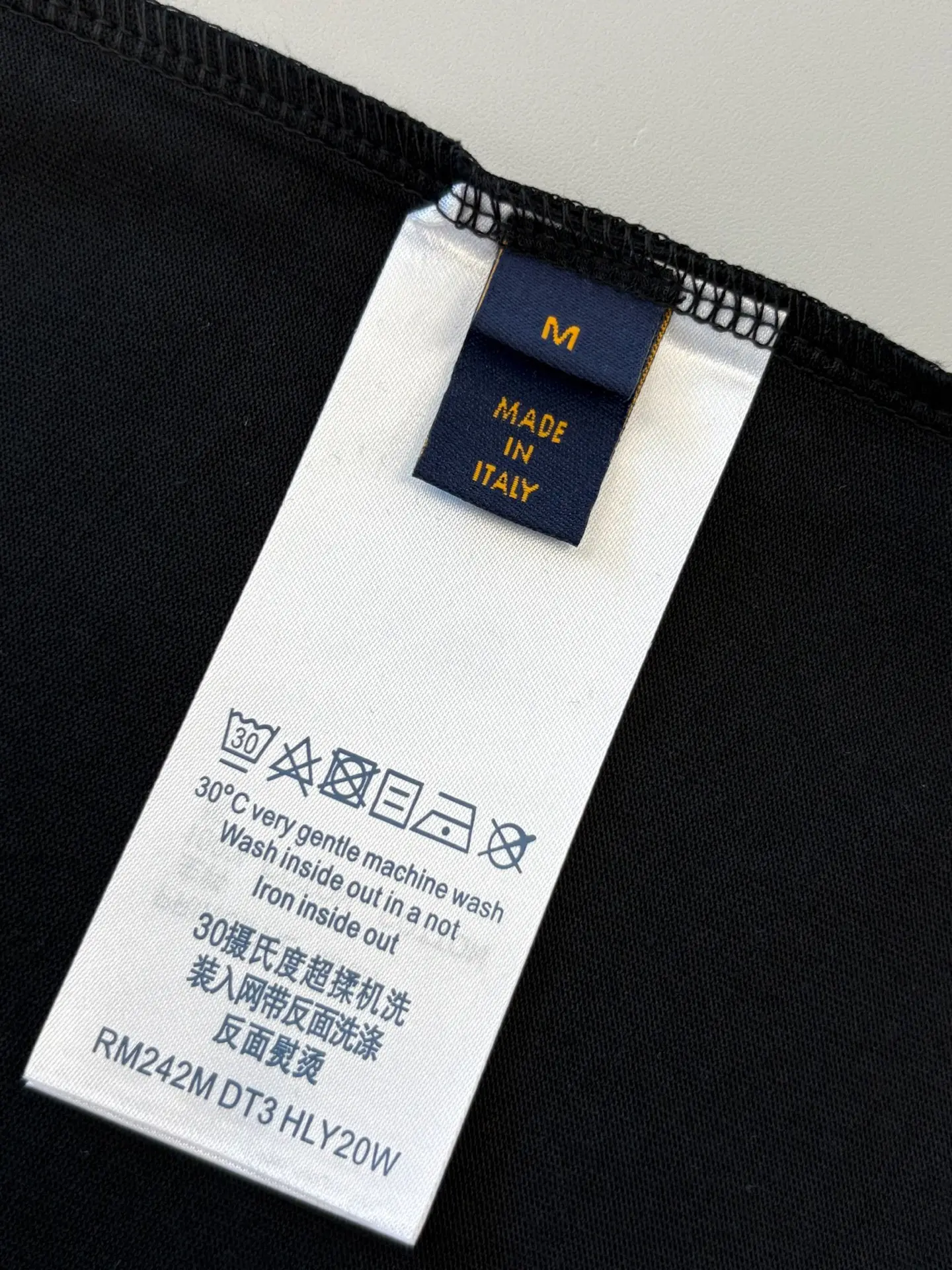 Monogram Embroidered Cotton T-Shirt D13513492 — view 9