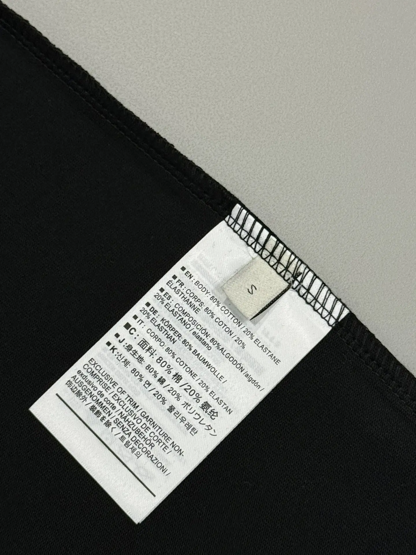 Embroidered Logo Cotton T-Shirt D13513749 — view 8