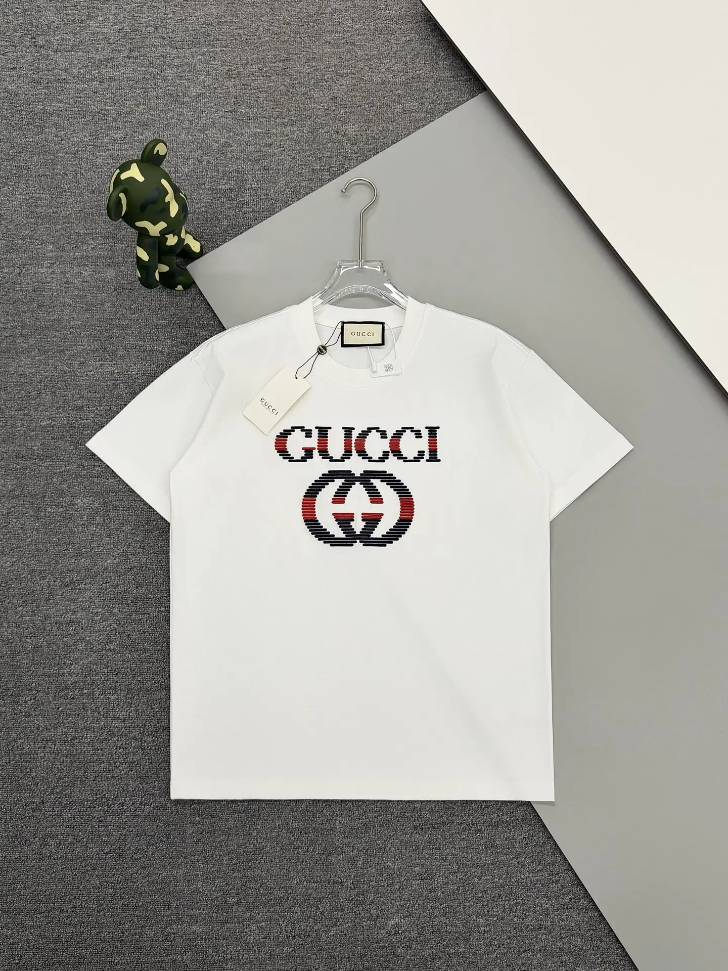 Logo Embroidered Cotton Jersey T-Shirt D13513742