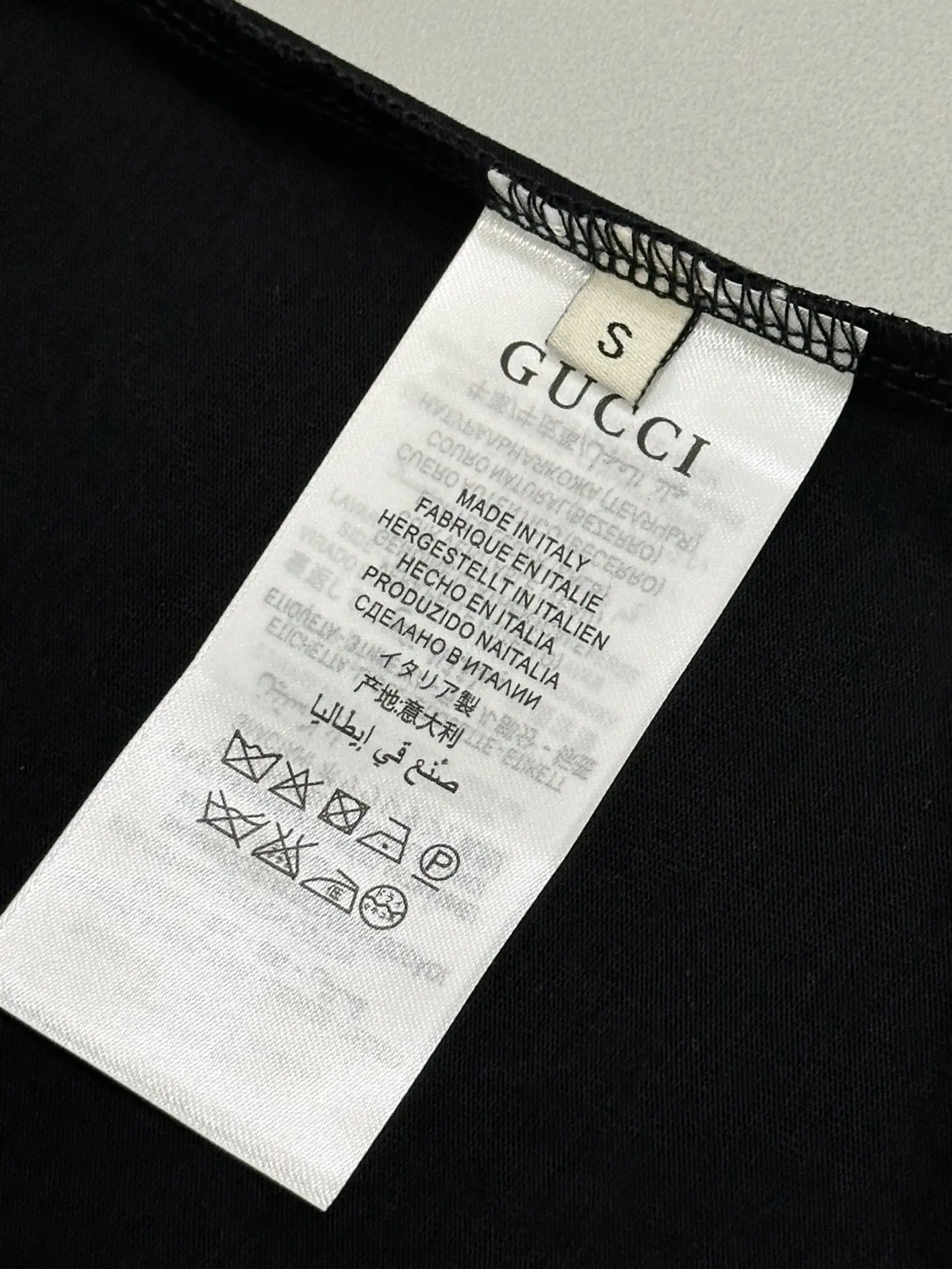 Logo Embroidery Cotton Jersey T-Shirt D13513751 — view 6