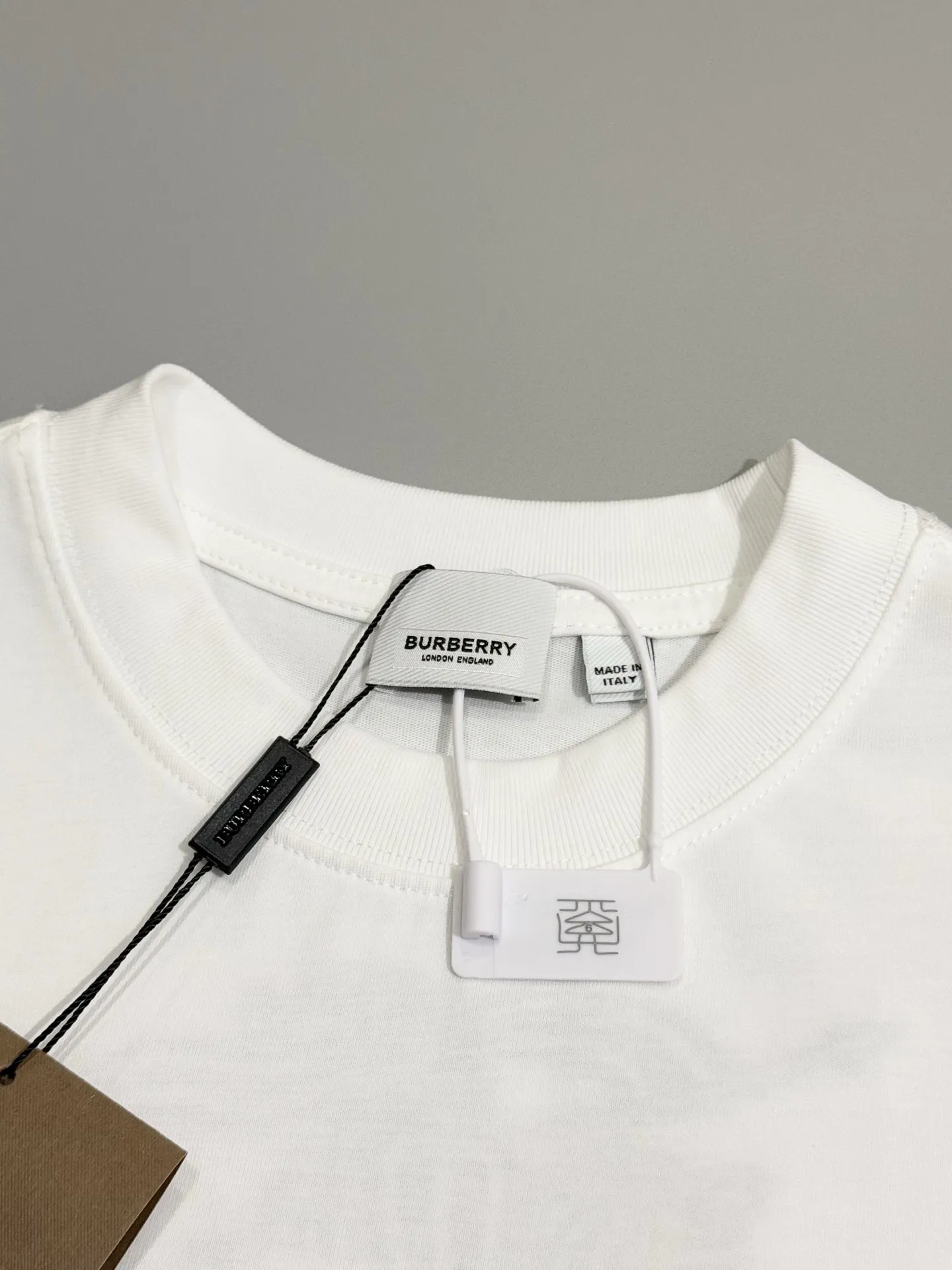 EKD Logo Embroidered Cotton T-Shirt D13513738 — view 3