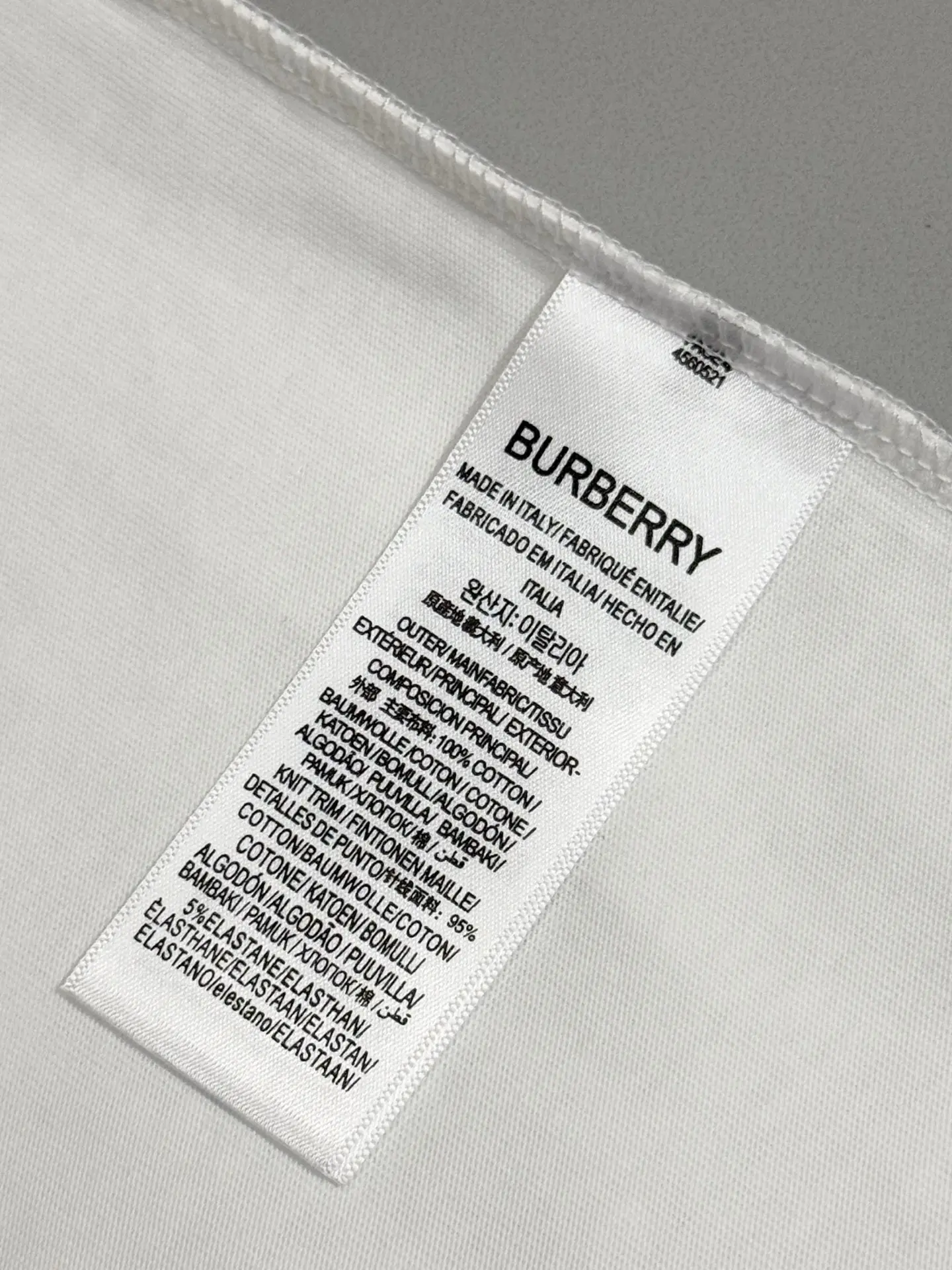 EKD Logo Embroidered Cotton T-Shirt D13513738 — view 8
