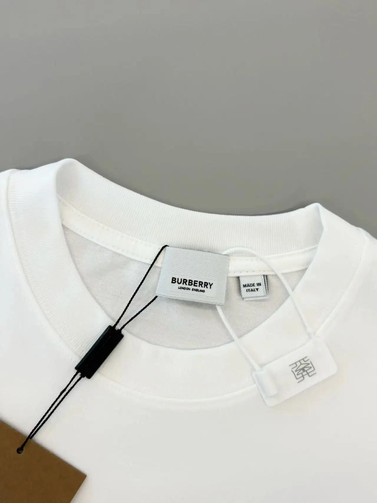Embroidered EKD Logo Cotton T-Shirt D13513511 — view 3