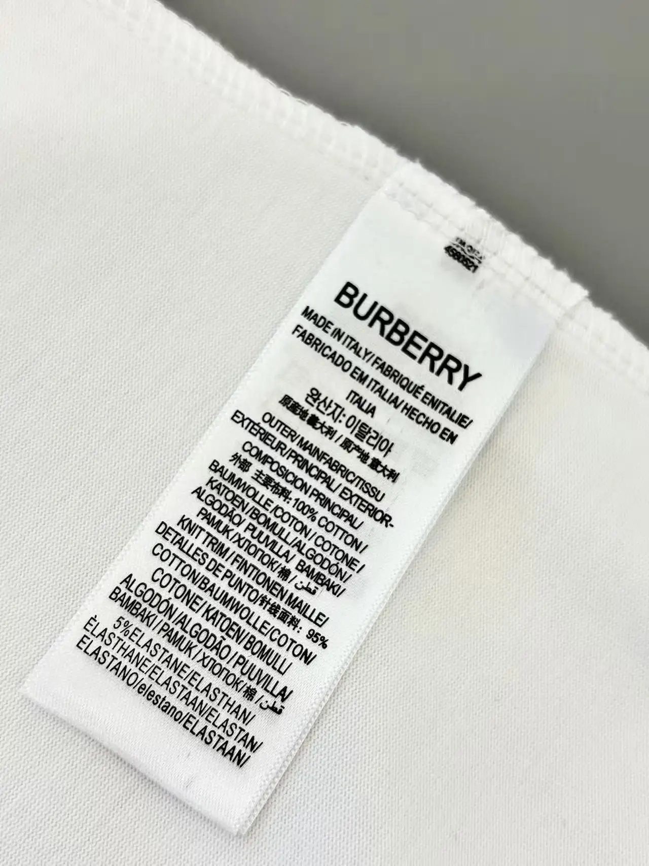 Embroidered EKD Logo Cotton T-Shirt D13513511 — view 8