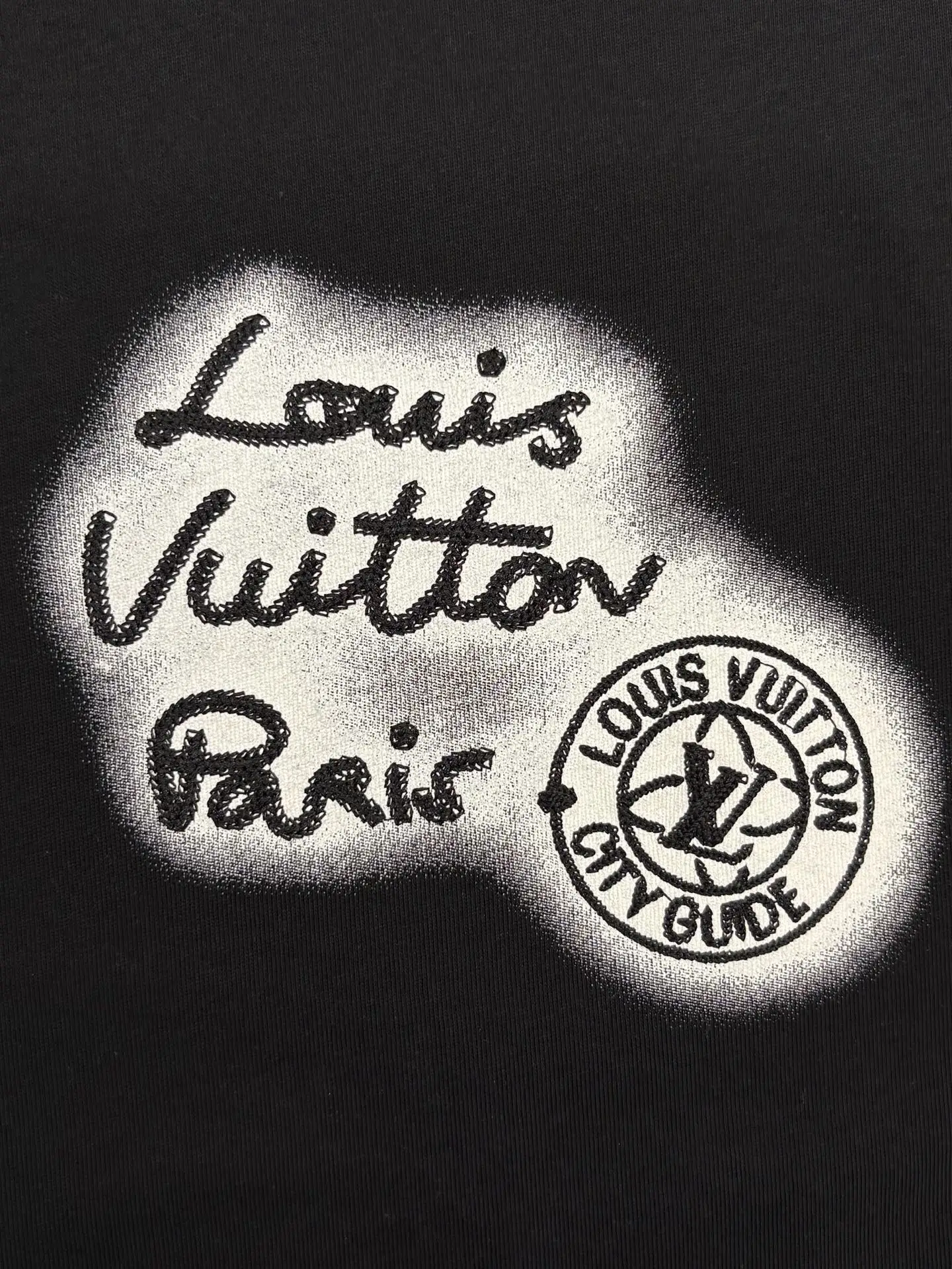 Embroidered Logo Oversized Cotton T-Shirt D13513769 — view 4