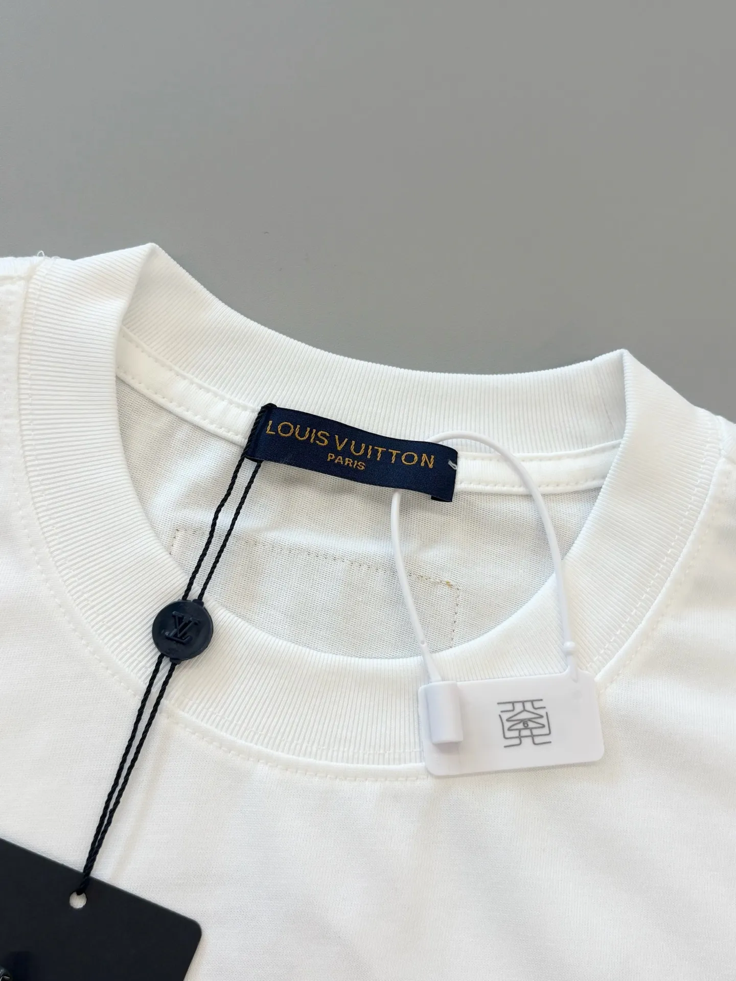 Embroidered Logo Cotton T-Shirt D13513802 — view 3