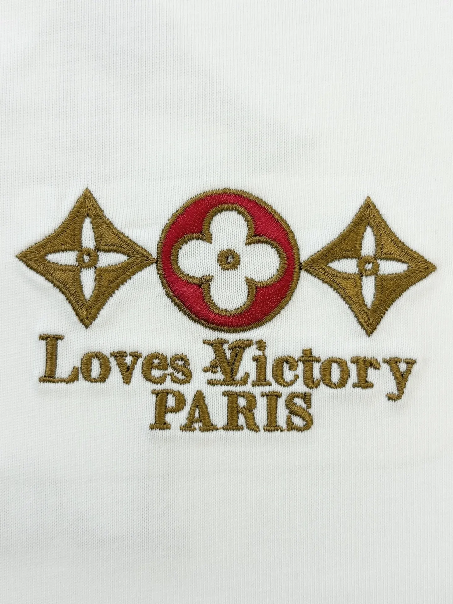 Embroidered Logo Cotton T-Shirt D13513802 — view 4