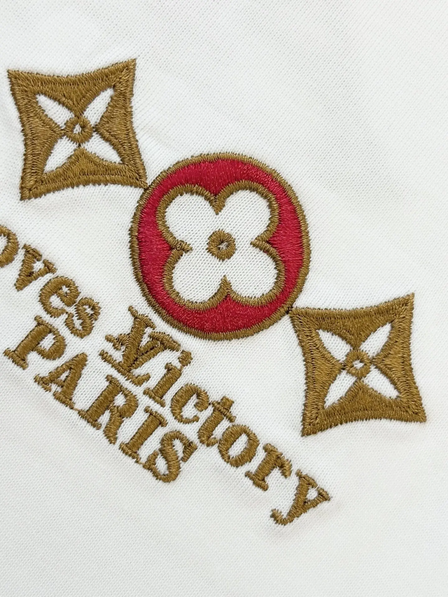 Embroidered Logo Cotton T-Shirt D13513802 — view 5