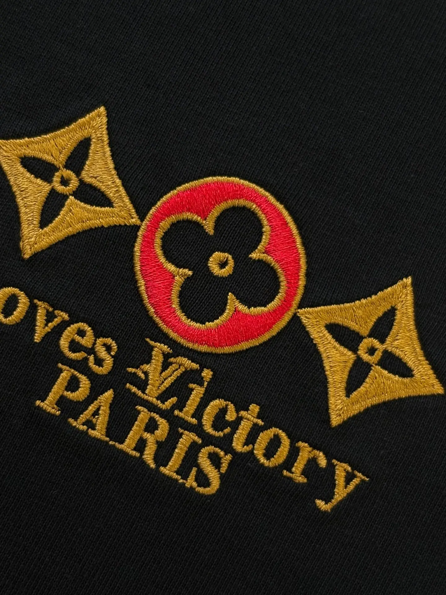 Embroidered Logo Cotton T-Shirt D13513803 — view 5