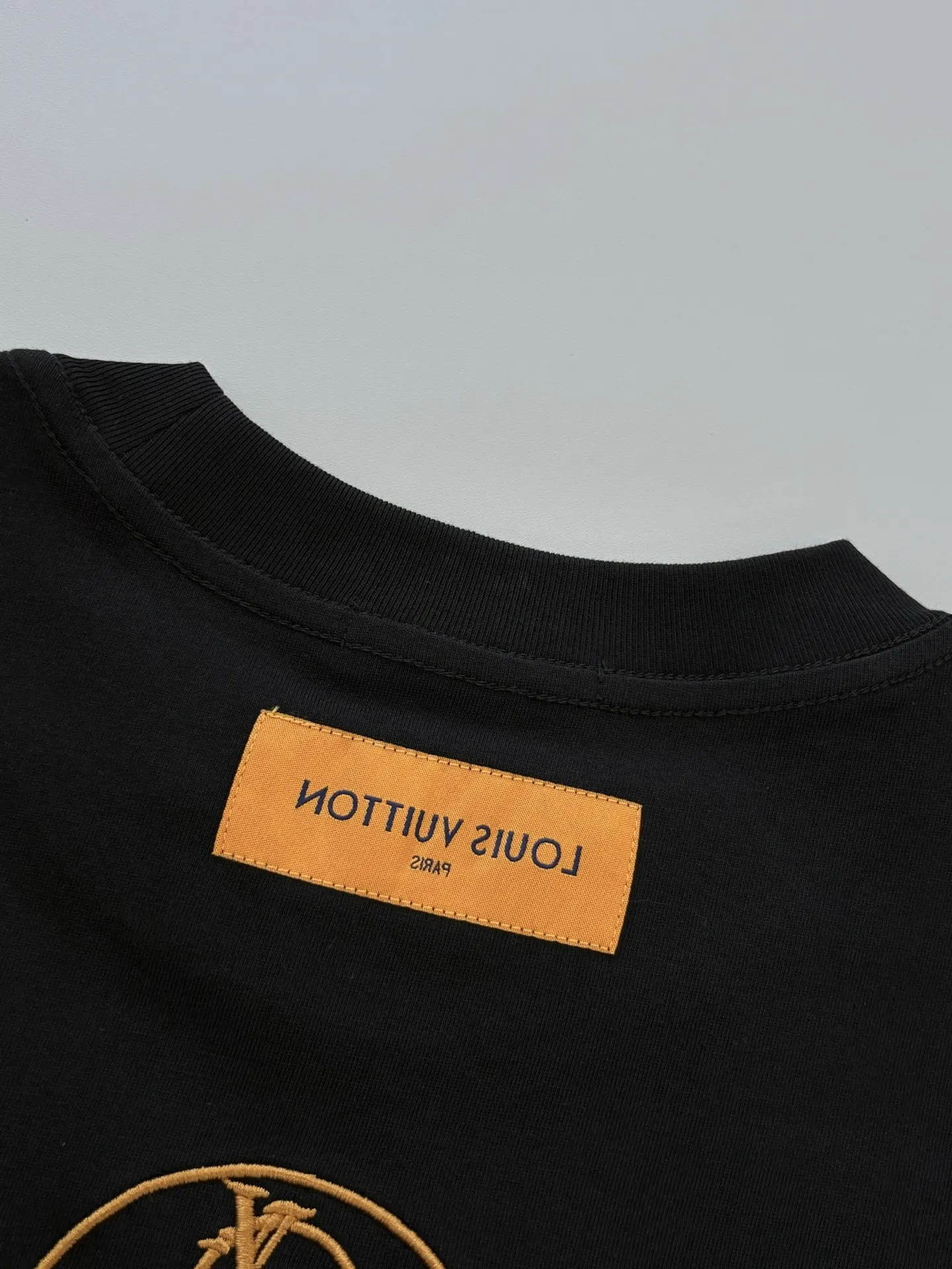 Embroidered Logo Cotton T-Shirt D13513803 — view 7