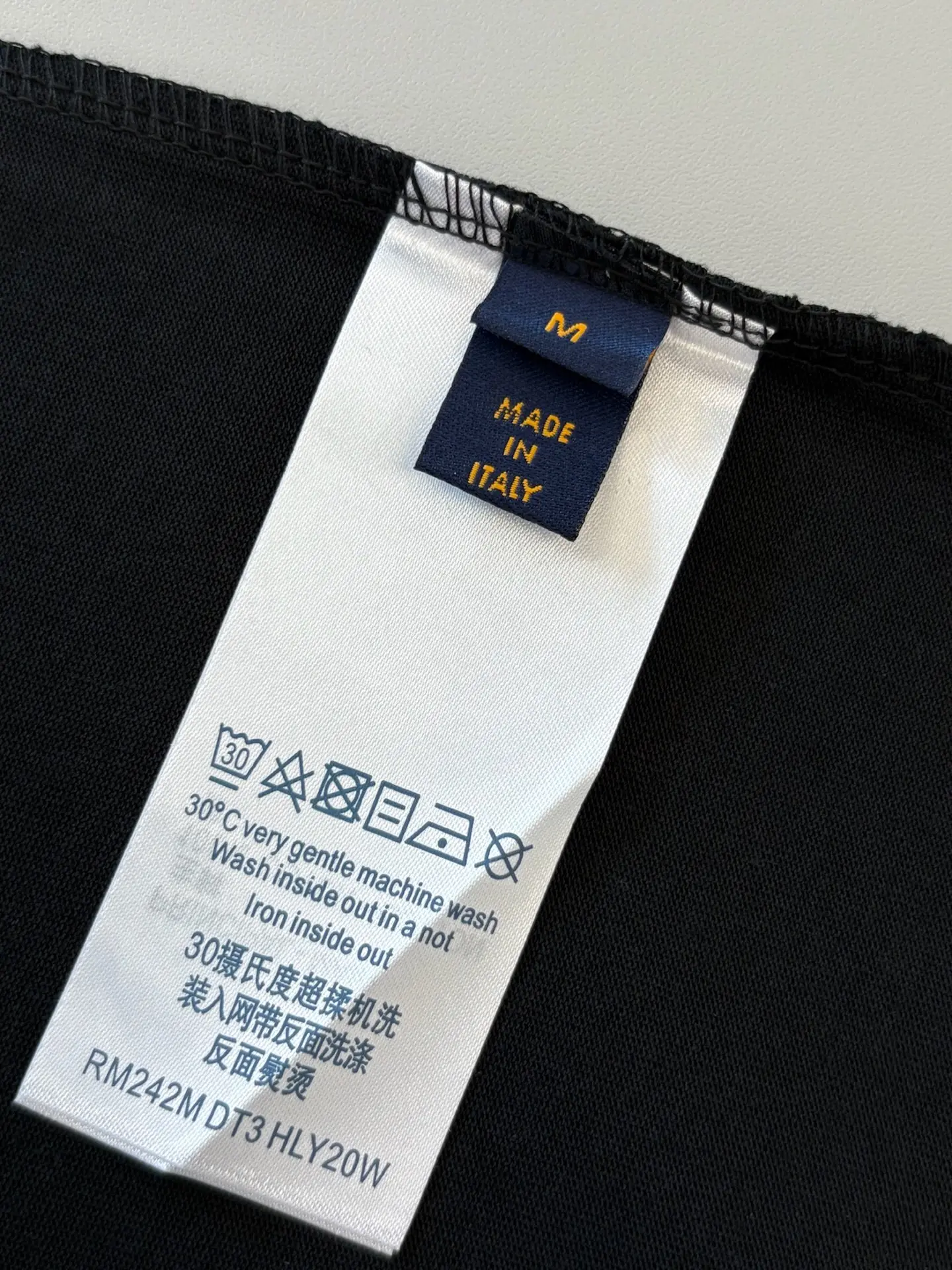 Embroidered Logo Cotton T-Shirt D13513803 — view 9