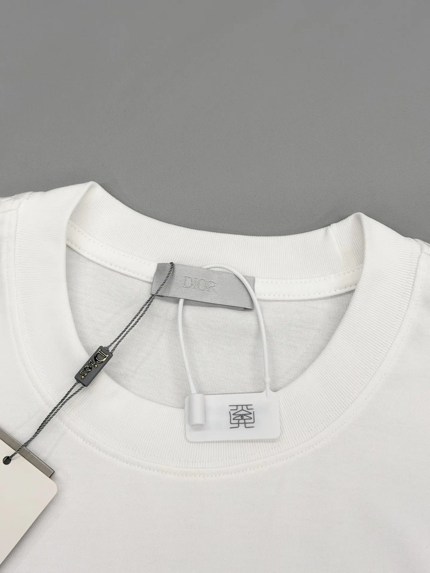 Logo Embroidered Heavyweight Cotton T-Shirt D13513778 — view 3