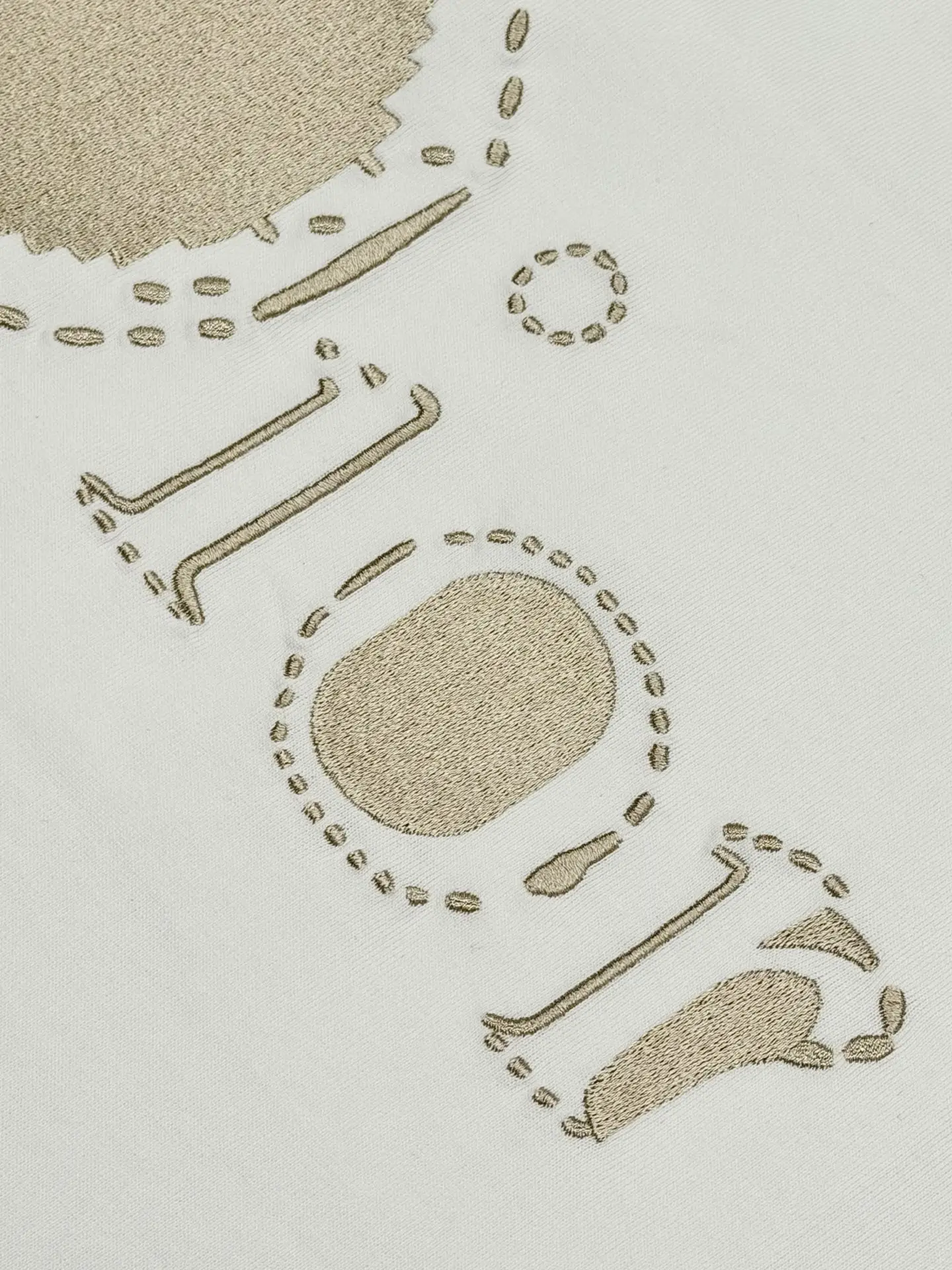 Logo Embroidered Heavyweight Cotton T-Shirt D13513778 — view 5