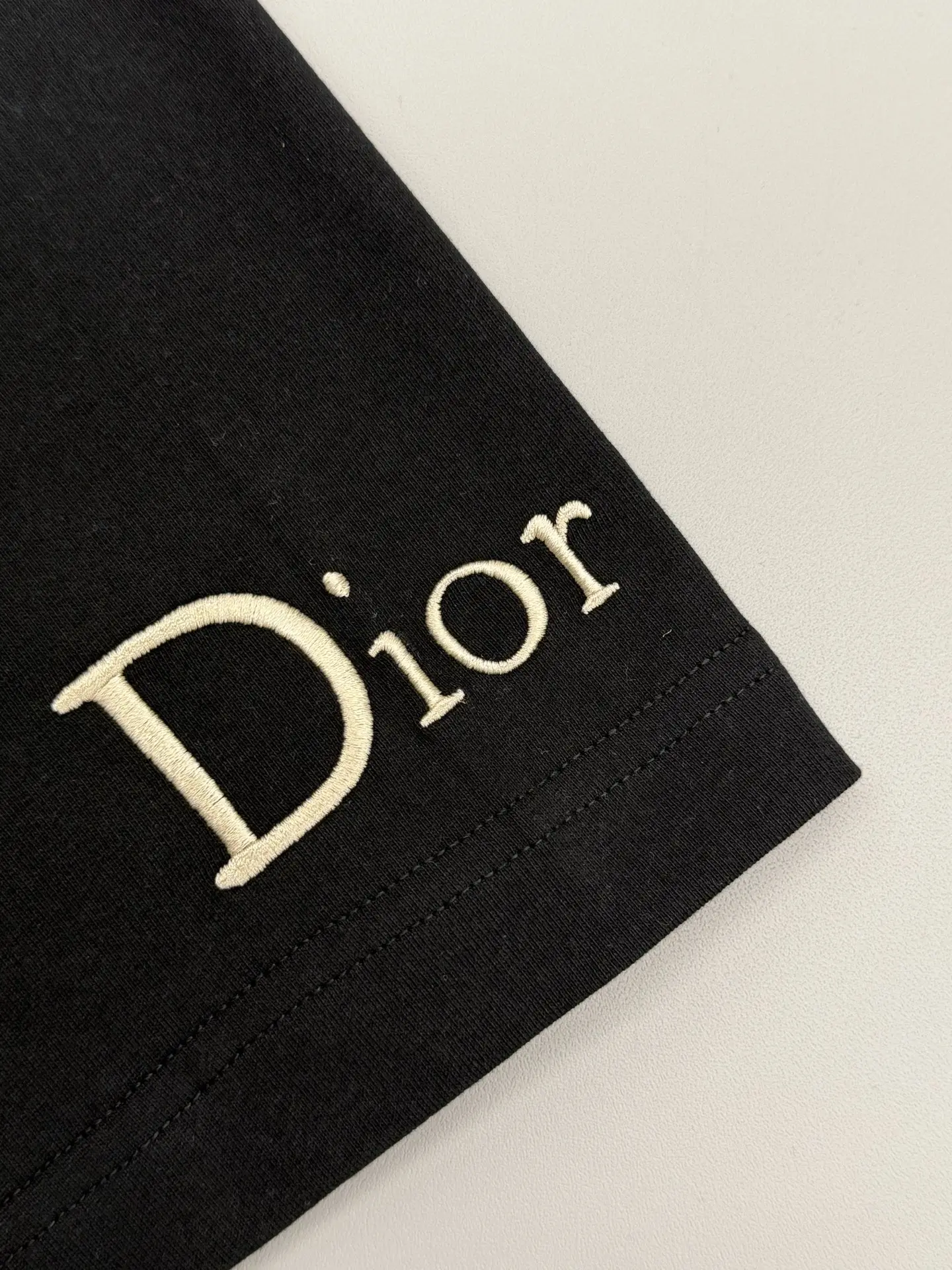 Embroidered Logo Cotton T-Shirt D13513779 — view 8