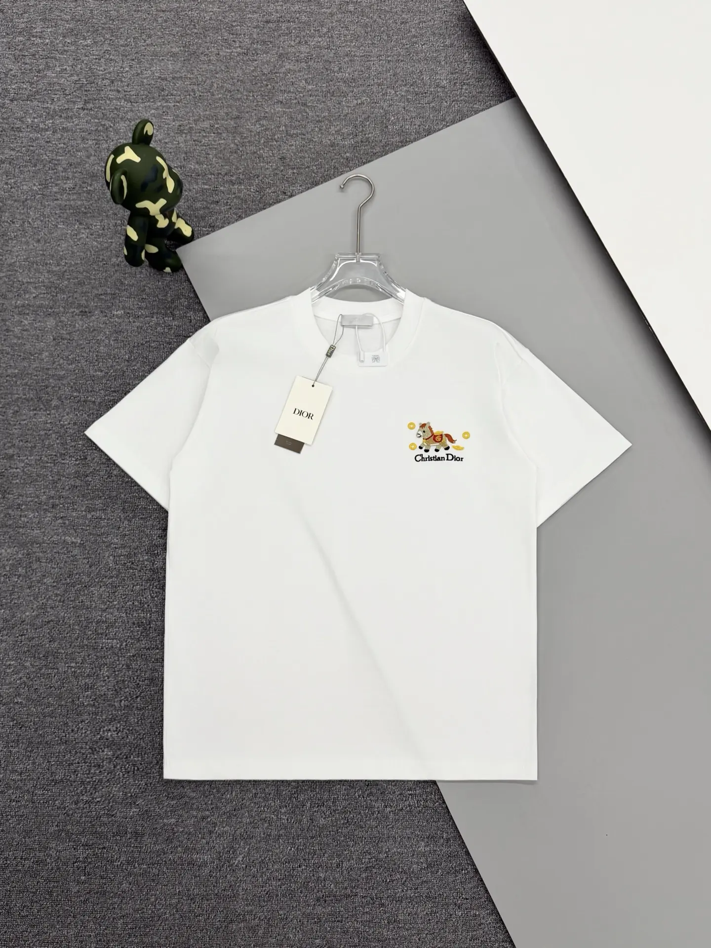 Lunar New Year Embroidered Cotton T-Shirt D13513772