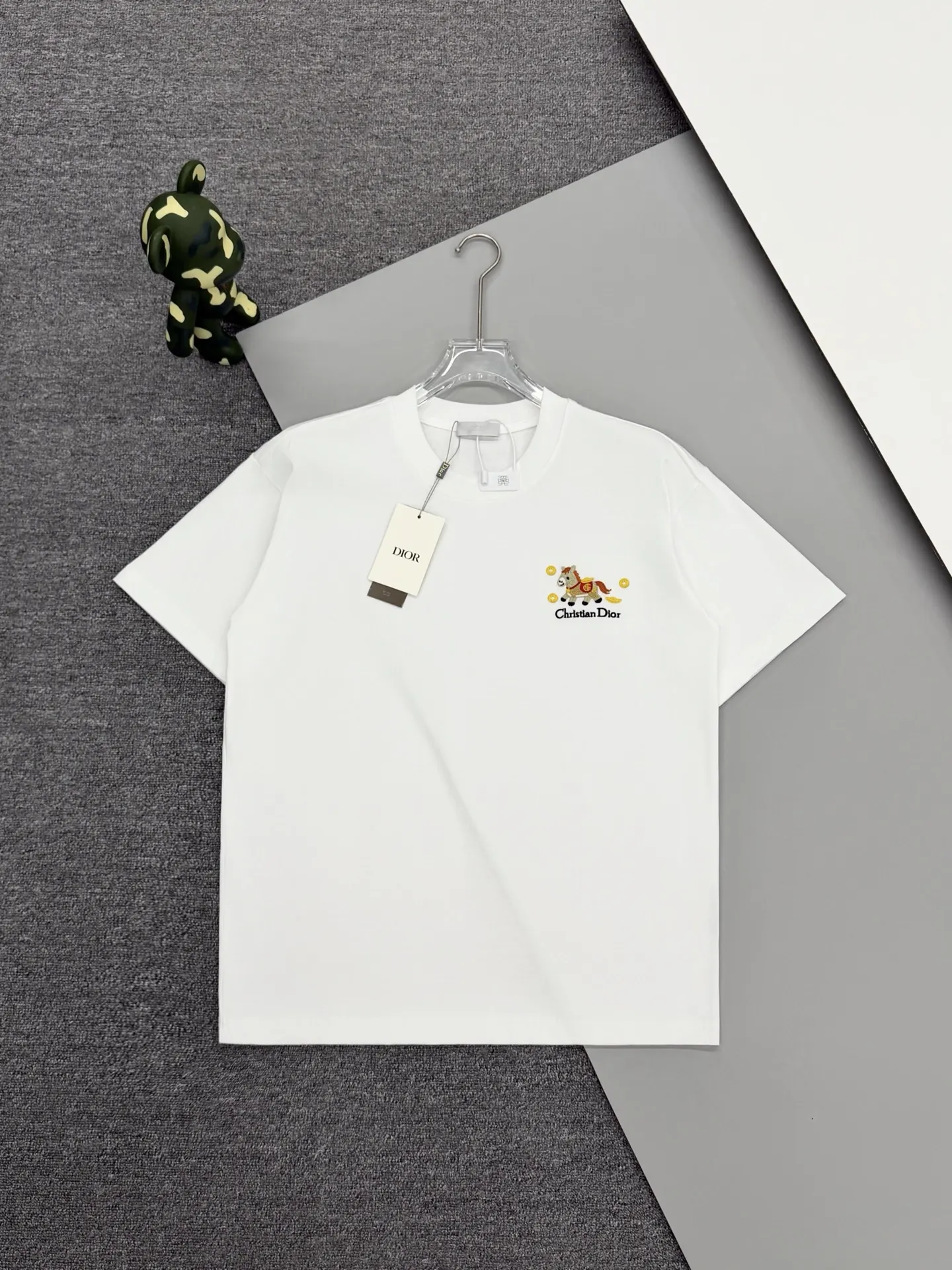 Lunar New Year Embroidered Cotton T-Shirt D13513772