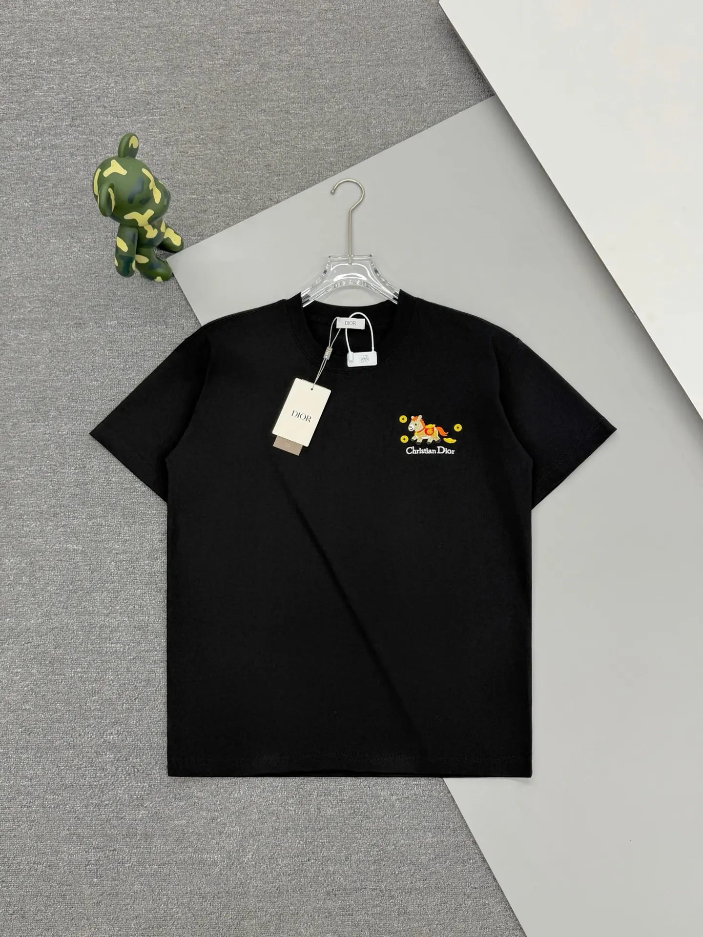 Lunar New Year Embroidered Cotton T-Shirt D13513773
