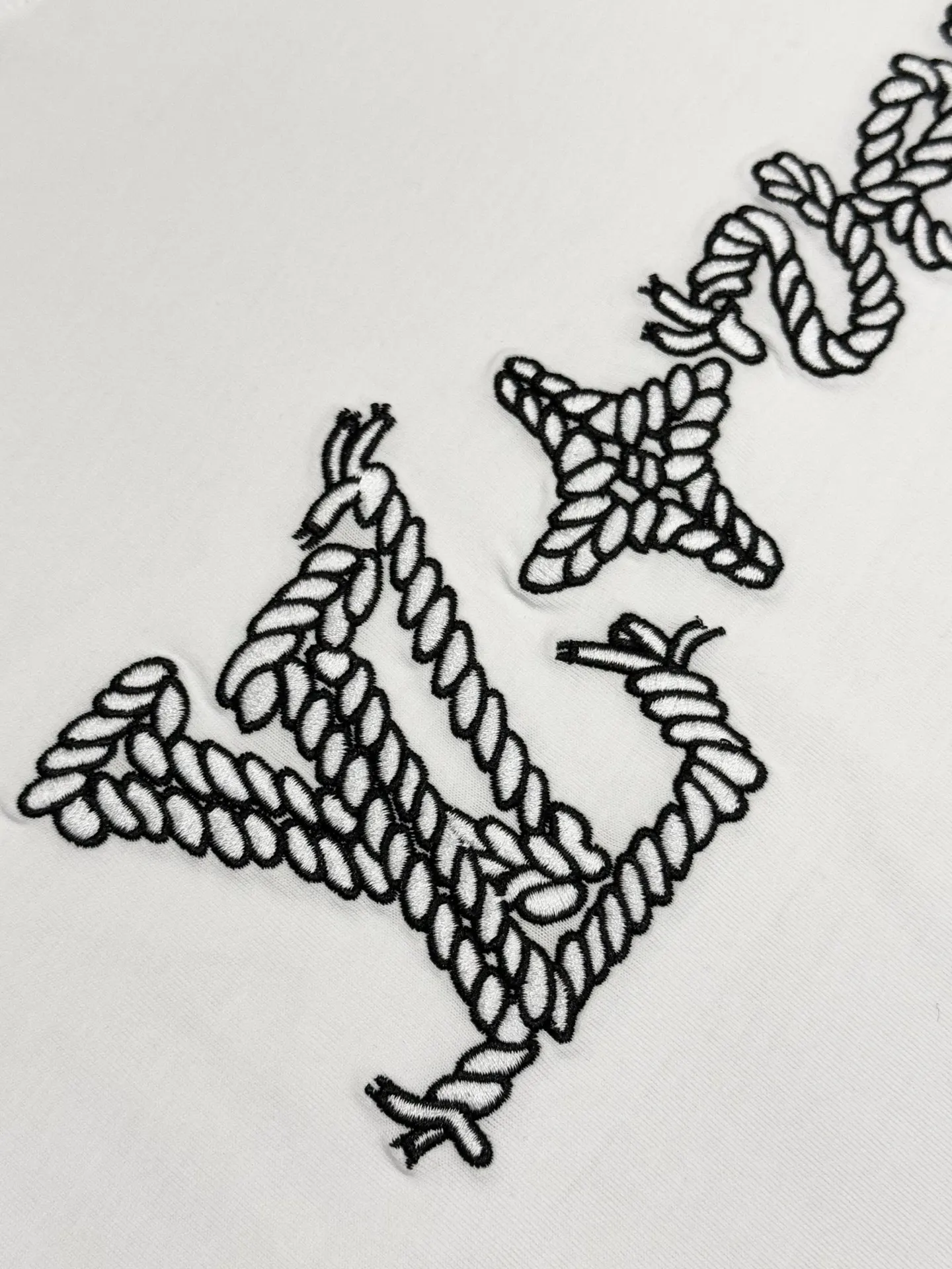Embroidered Signature Oversized T-Shirt D13513666 — view 5