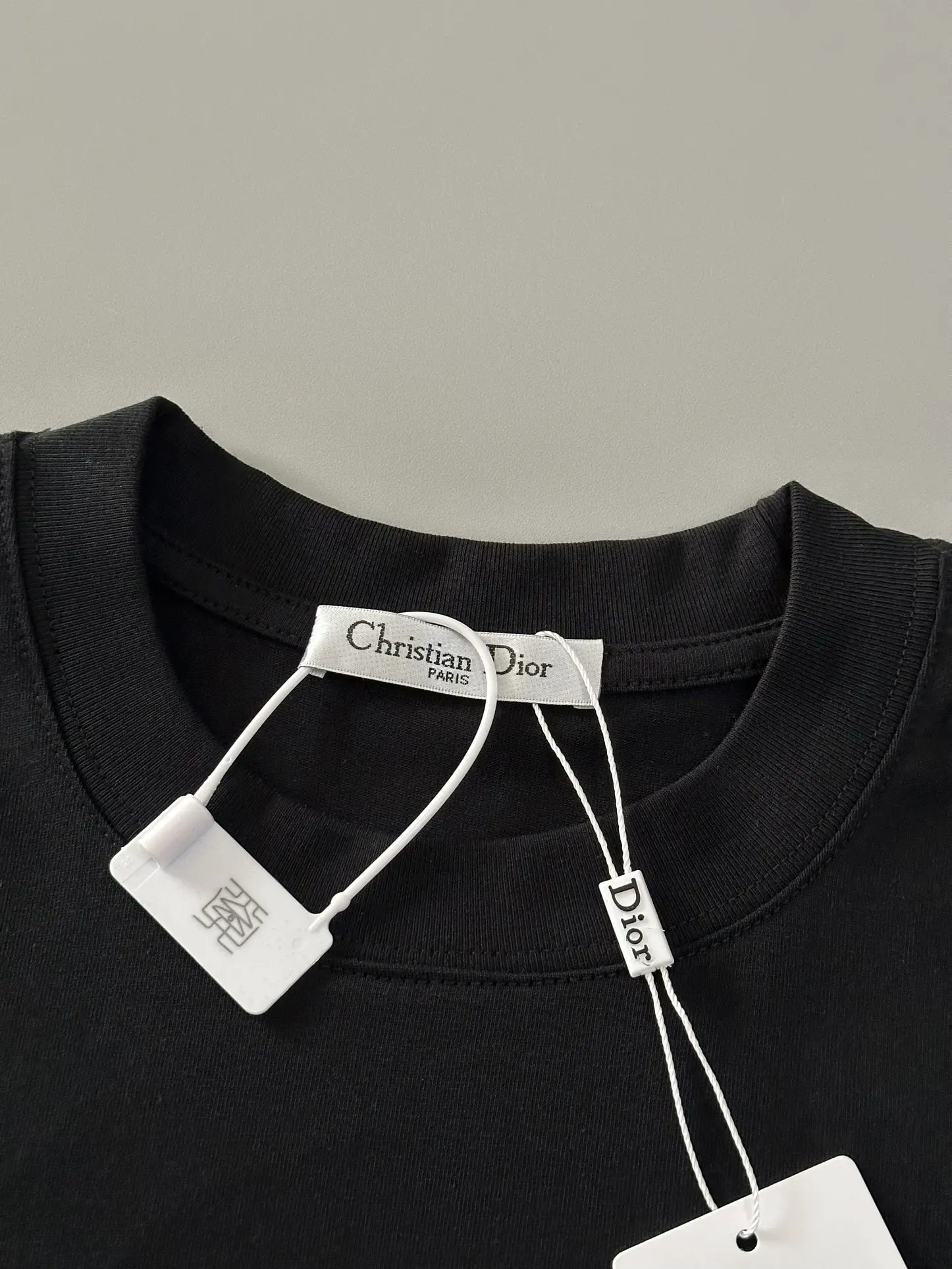 Embossed Logo Cotton T-Shirt D13513809 — view 3