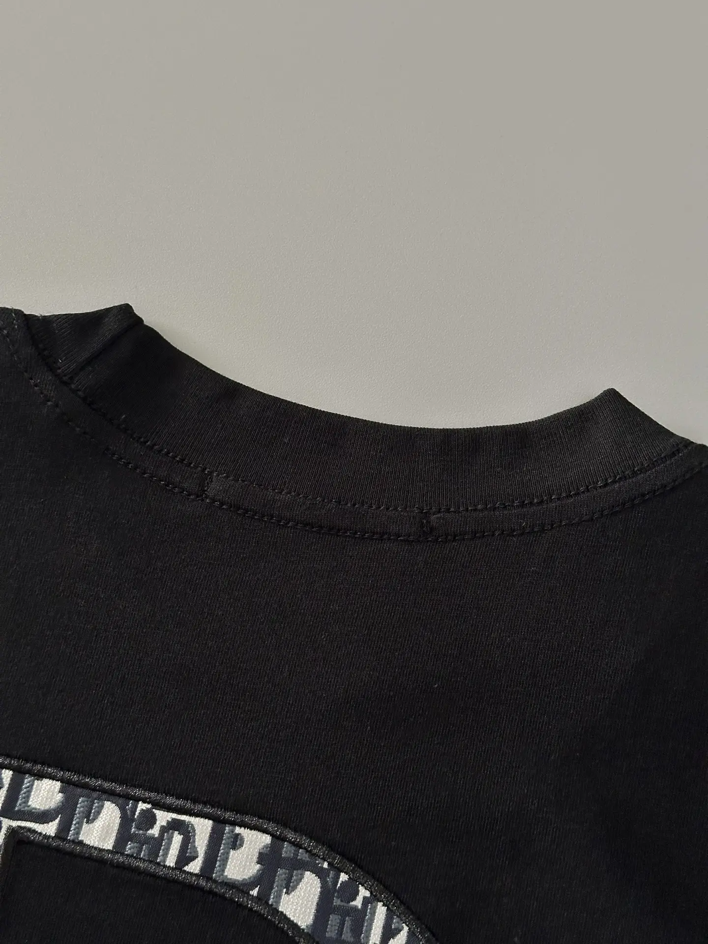 Embossed Logo Cotton T-Shirt D13513809 — view 7