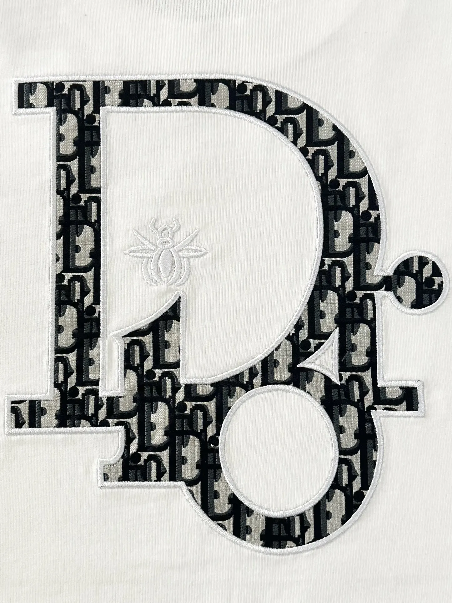 Logo Appliqué Cotton Jersey T-Shirt D13513808 — view 5