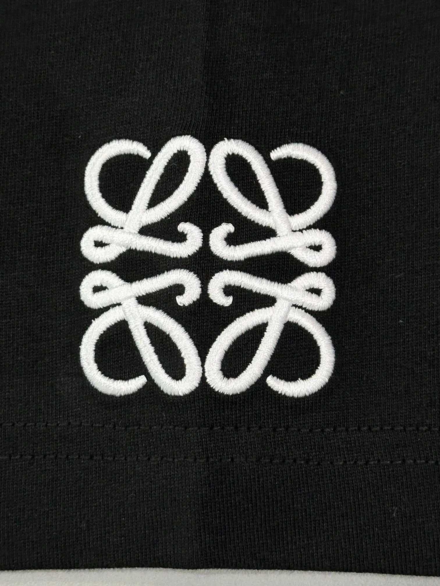 Anagram Embroidered Cotton T-Shirt D13513669 — view 5