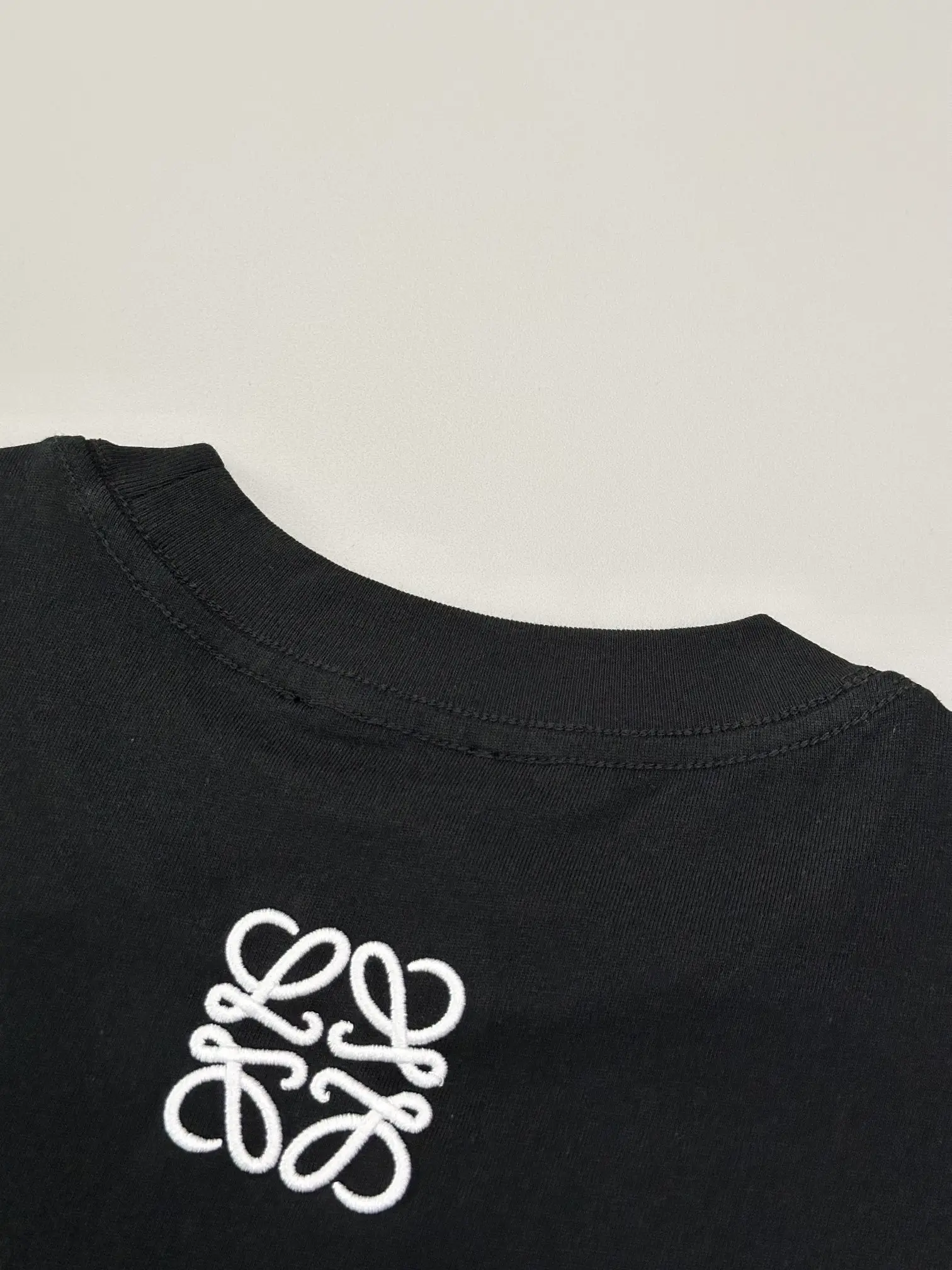 Anagram Embroidered Cotton T-Shirt D13513669 — view 8