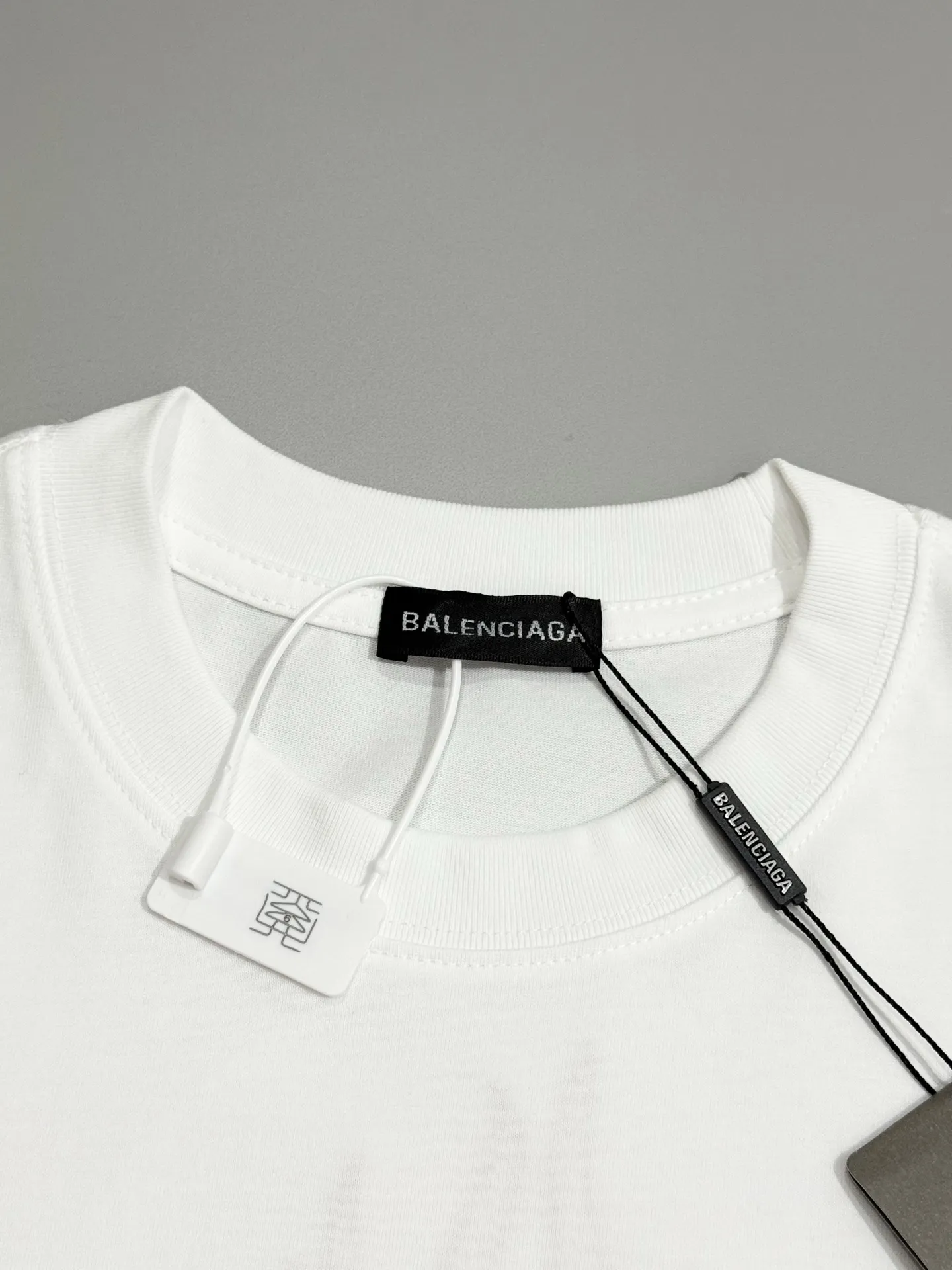 Flame Logo Embroidered Cotton T-Shirt D13513744 — view 3