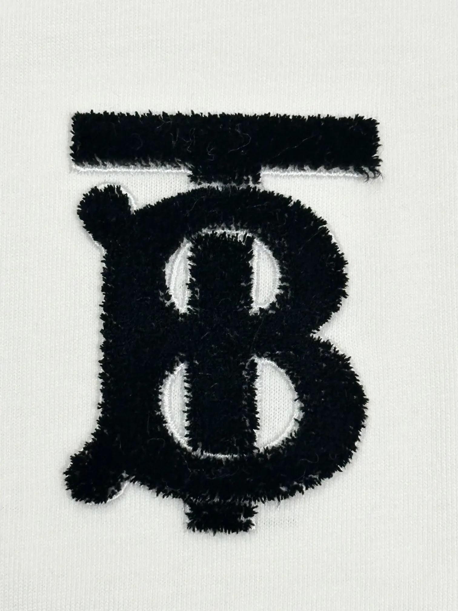 TB Monogram Embroidered Cotton T-Shirt D13513465 — view 4