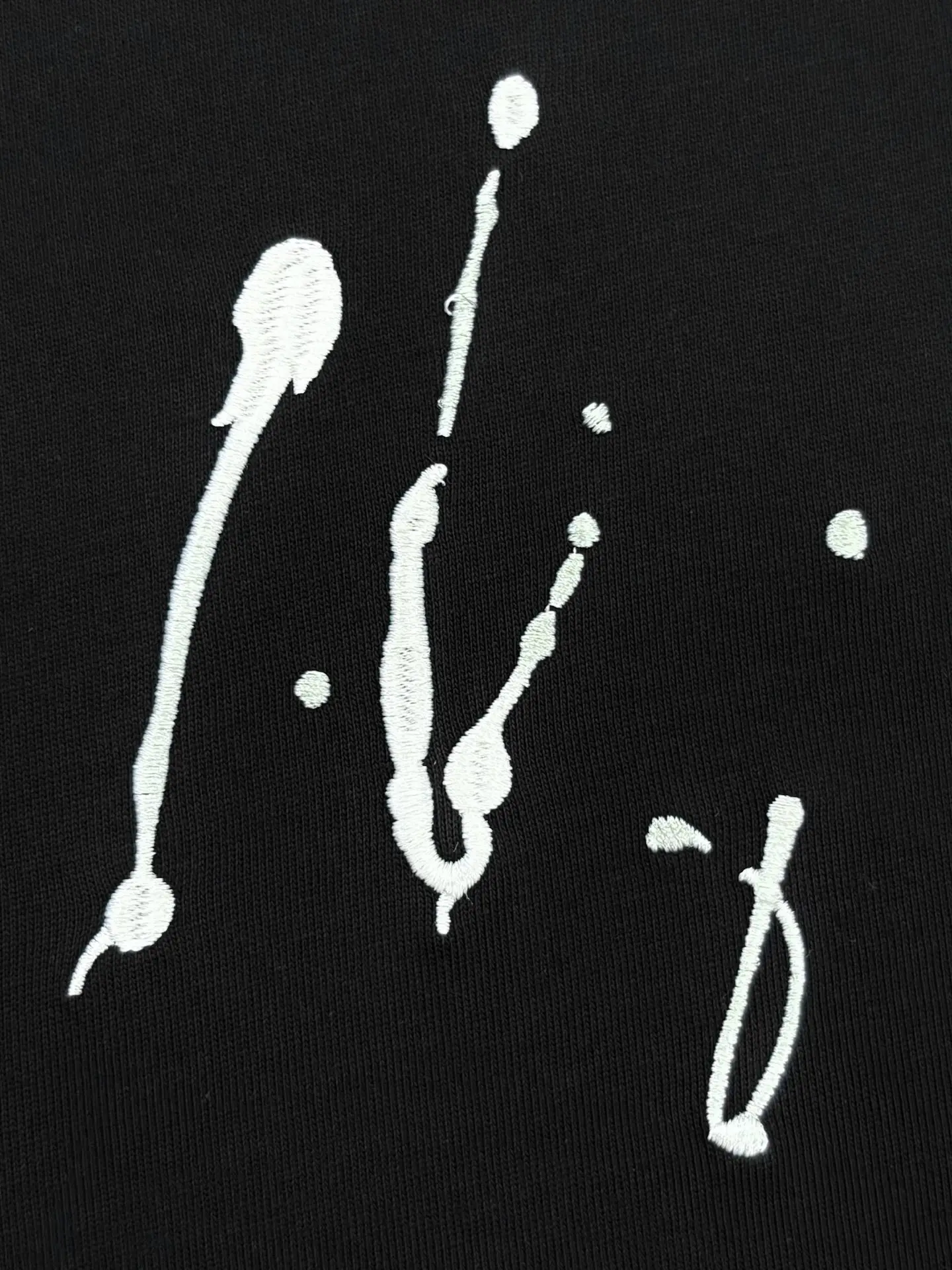 Embroidered Denim Patch Logo T-Shirt D14013795 — view 4