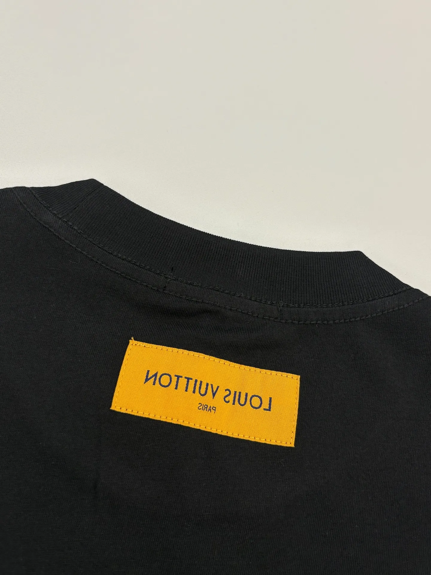 Embroidered Denim Patch Logo T-Shirt D14013795 — view 7