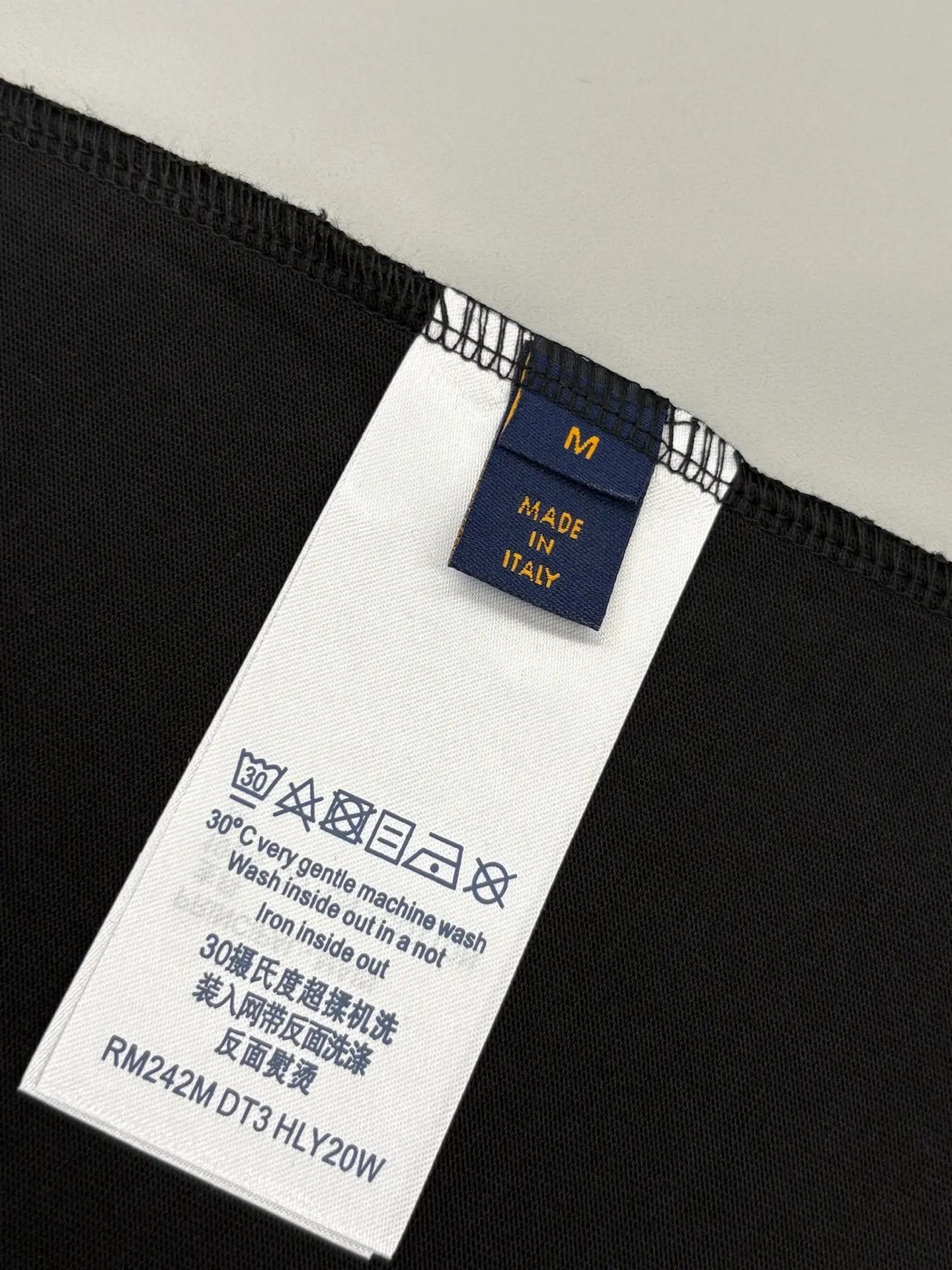 Embroidered Denim Patch Logo T-Shirt D14013795 — view 9