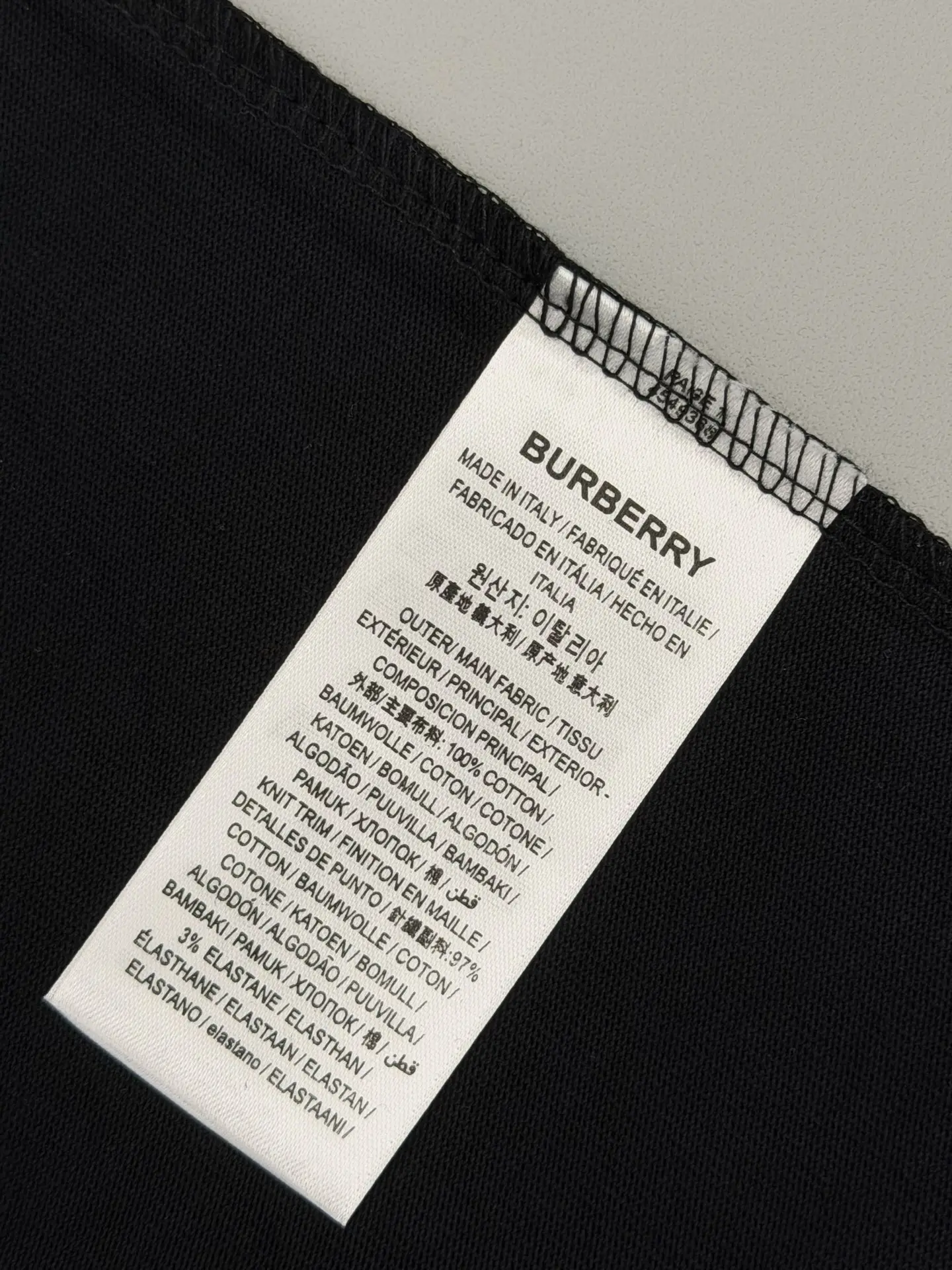 Embroidered Crest Cotton Jersey T-Shirt D14013480 — view 8
