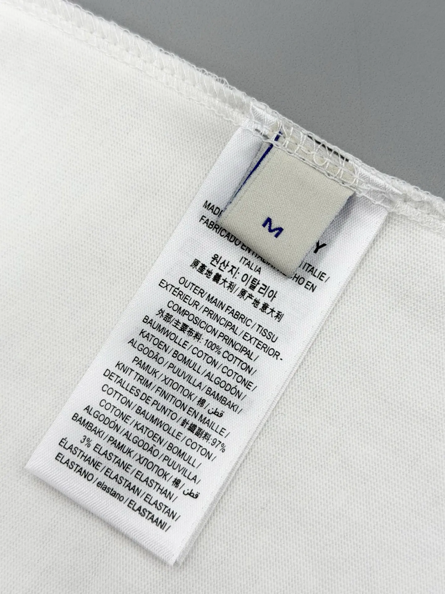 Logo Embroidered Cotton-Jersey T-Shirt D14013477 — view 7